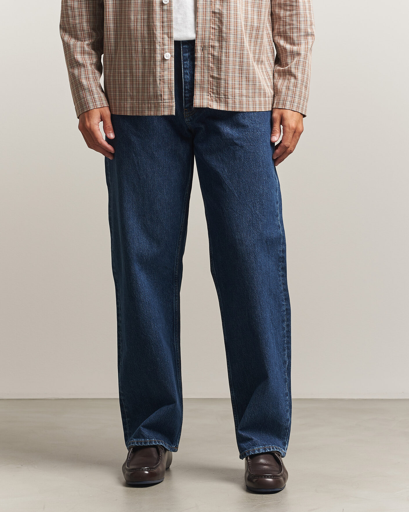 Hombres | Pantalones | Sunflower | Loose Jeans Blue Wash