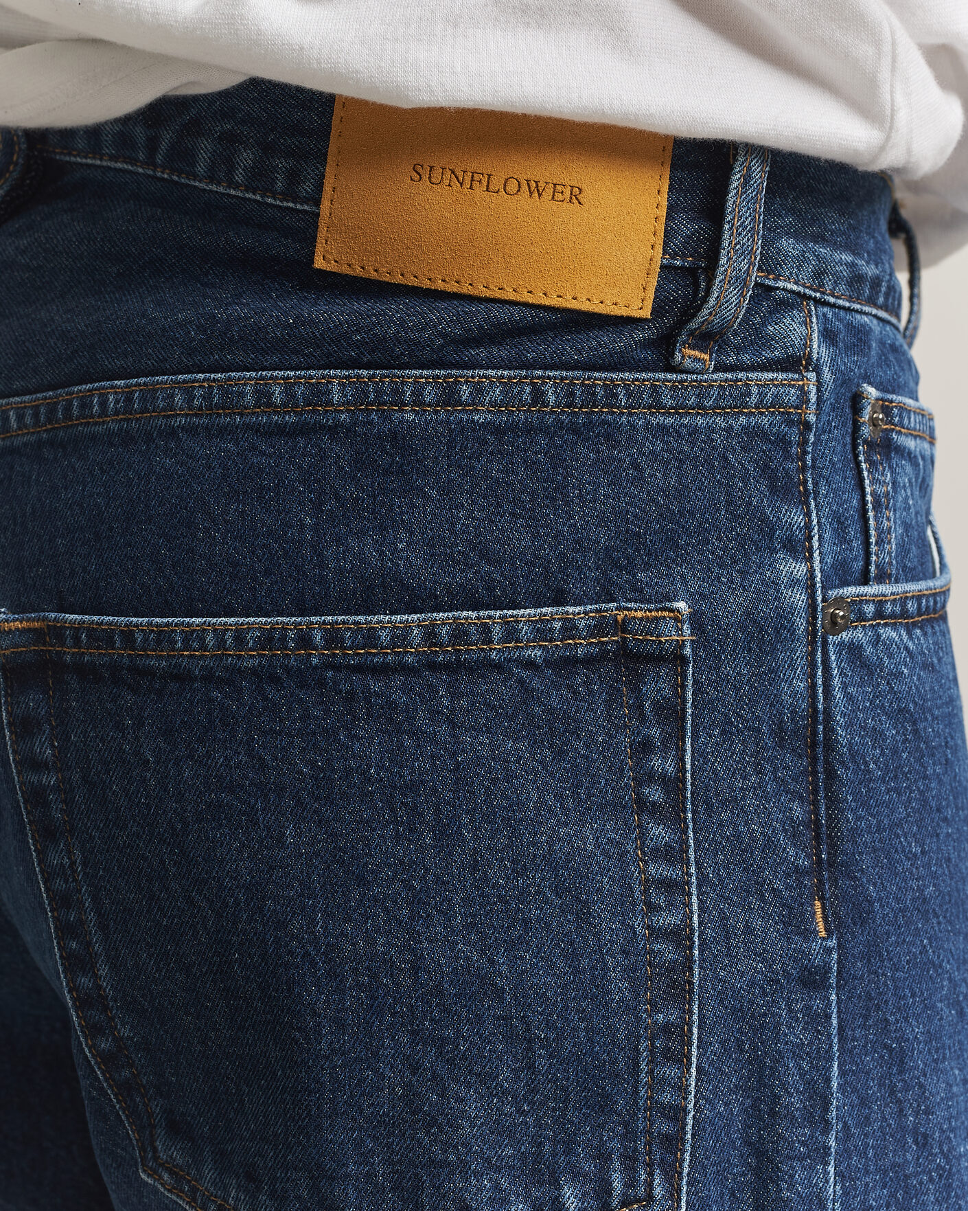 Hombres | Pantalones | Sunflower | Loose Jeans Blue Wash