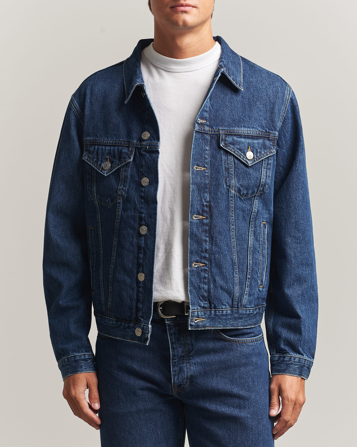 Hombres | Abrigos y chaquetas | Sunflower | Trucker Denim Jacket Blue Wash