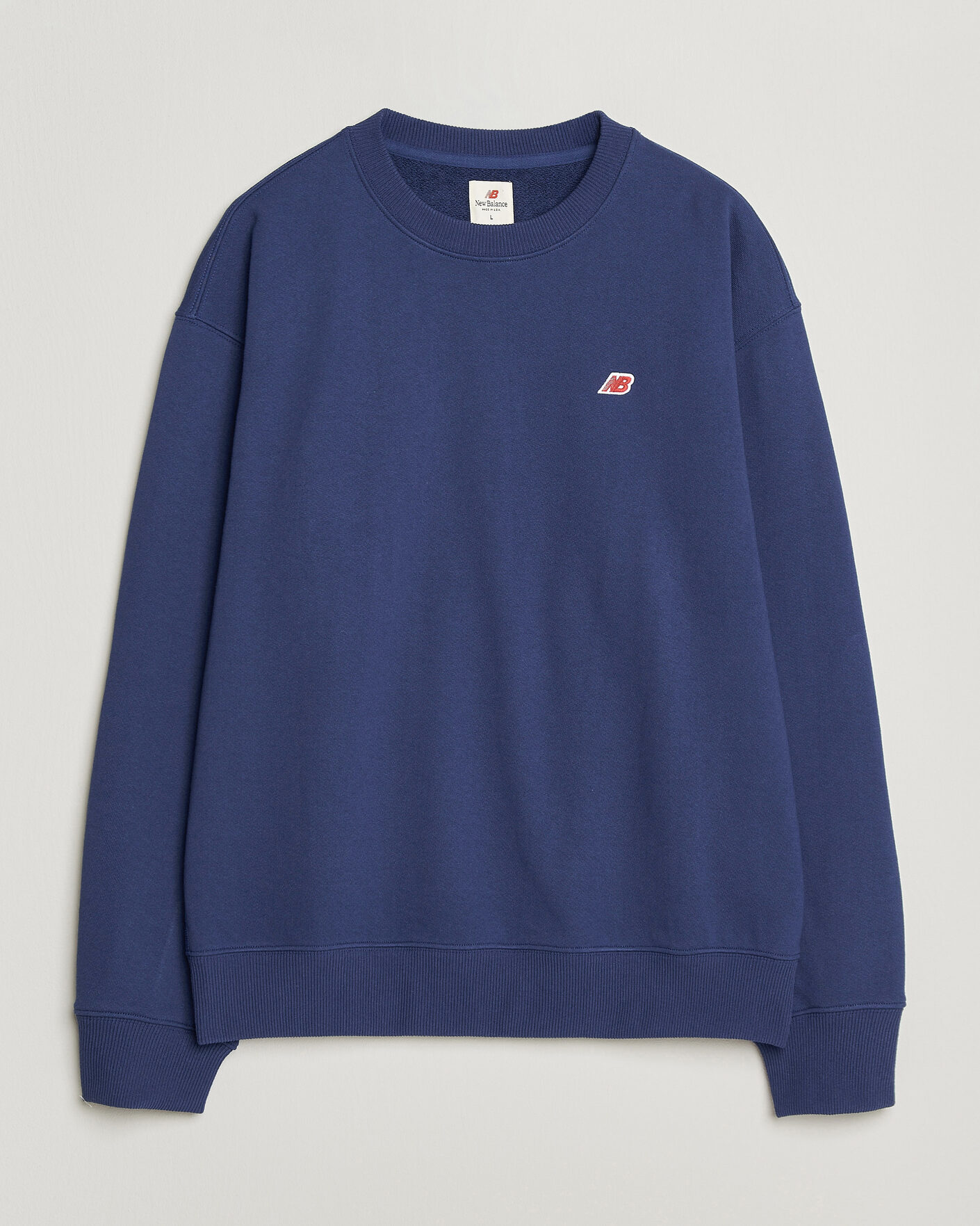 Hombres | Jerséis y prendas de punto | New Balance Made In US & UK | New Balance Made in Made In USA Core Sweatshirt Blue Oyster