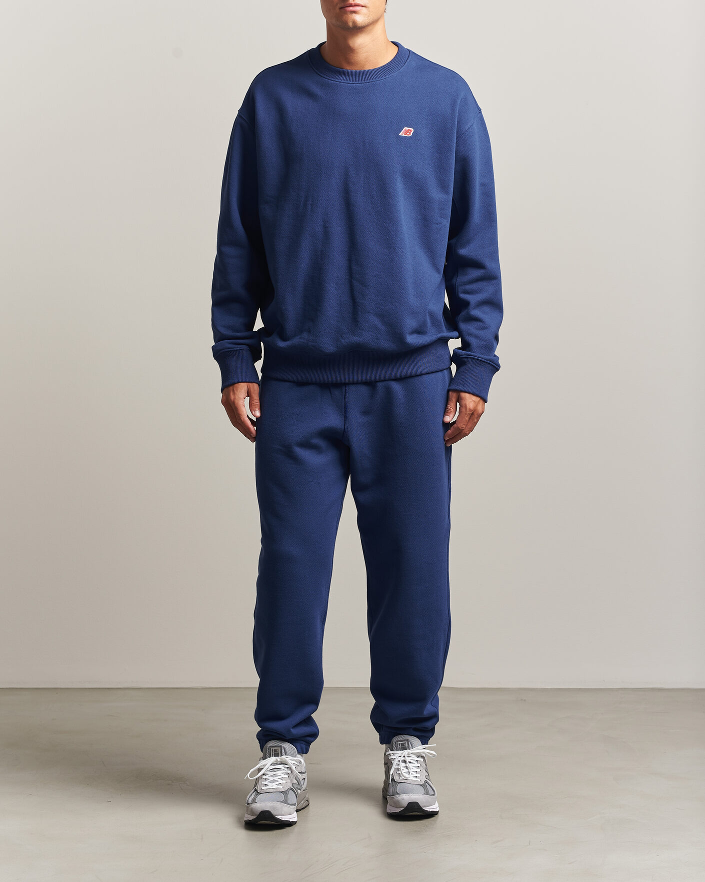 Hombres | Jerséis y prendas de punto | New Balance Made In US & UK | New Balance Made in Made In USA Core Sweatshirt Blue Oyster