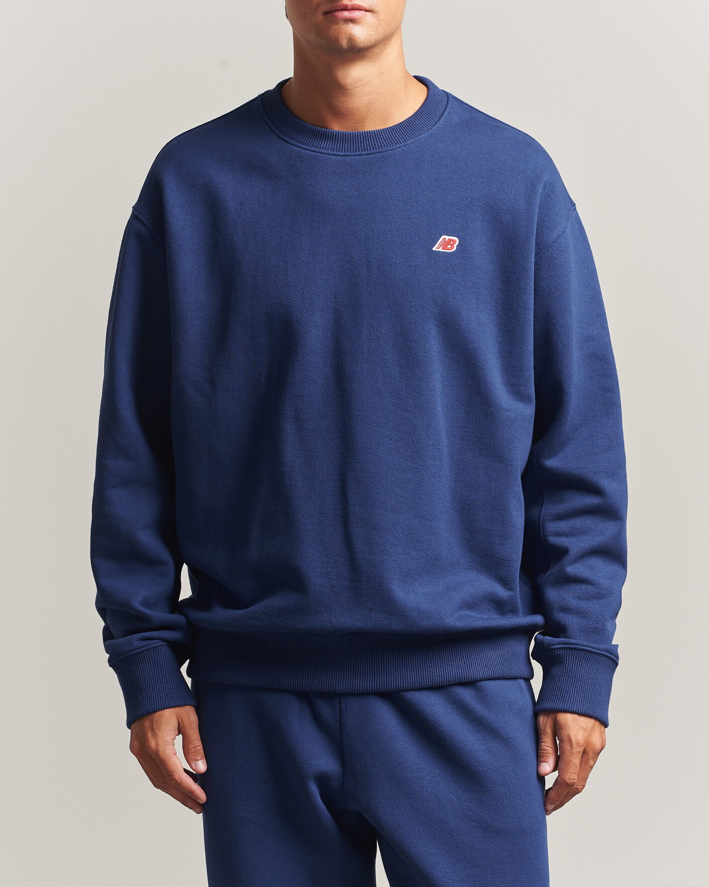 Hombres | Jerséis y prendas de punto | New Balance Made In US & UK | New Balance Made in Made In USA Core Sweatshirt Blue Oyster