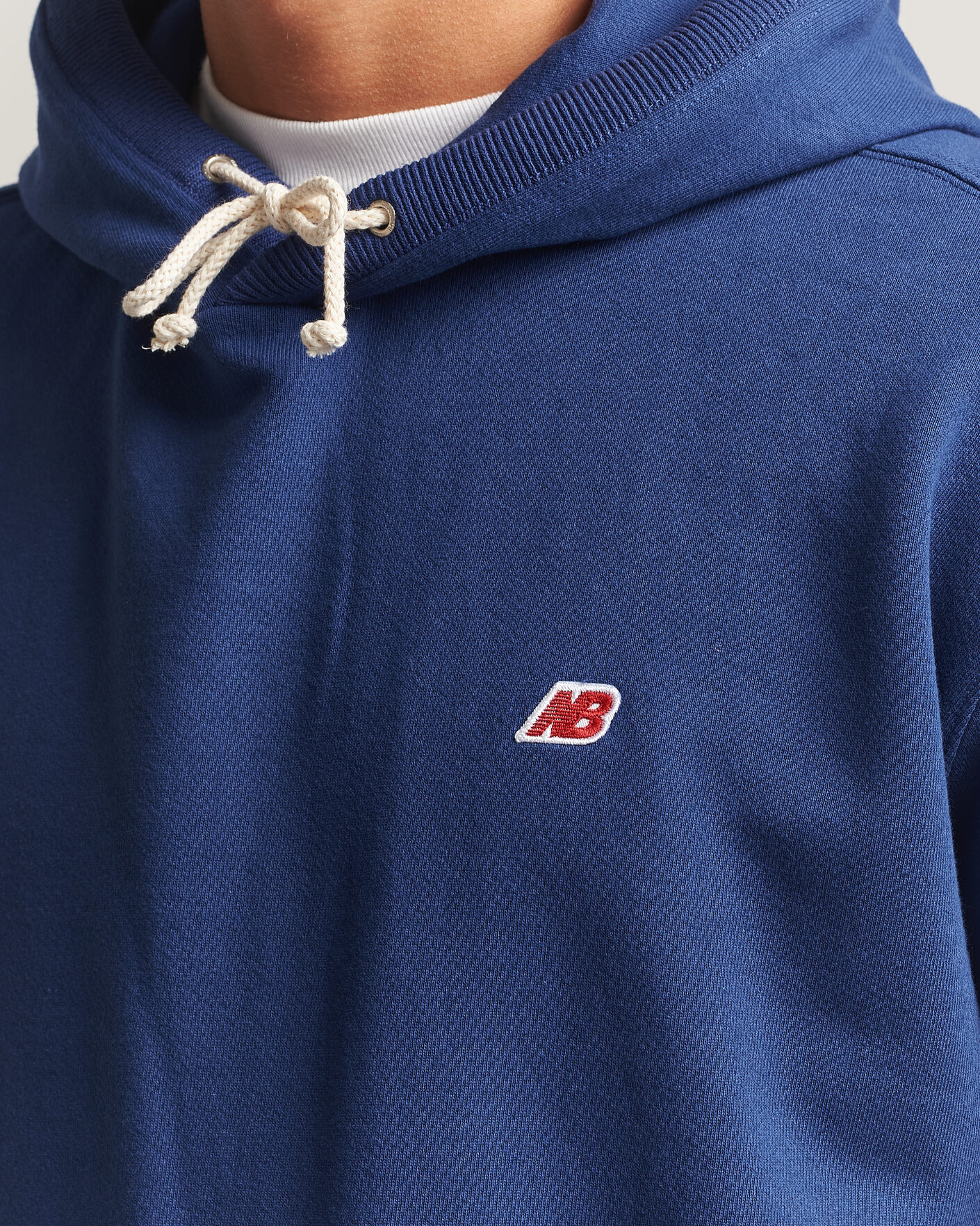 Hombres | Jerséis y prendas de punto | New Balance Made In US & UK | New Balance Made in Made In USA Core Hoodie Blue Oyster