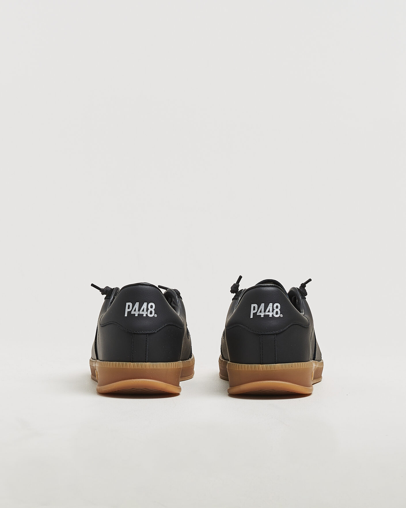 Hombres | Zapatillas | P448 | Monza Leather/Suede Sneaker Black