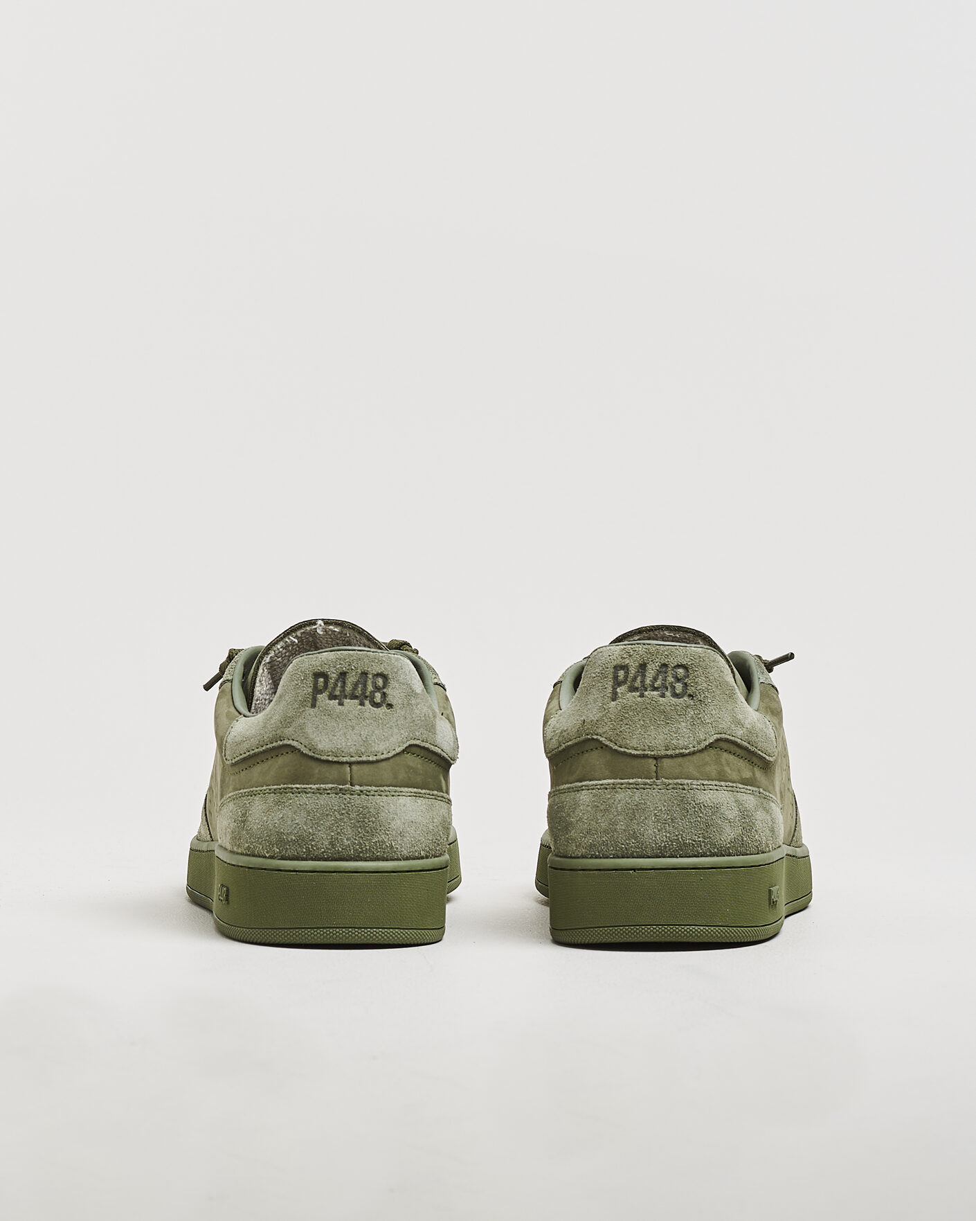 Hombres | Zapatillas | P448 | Vert Leather Sneaker Army Green