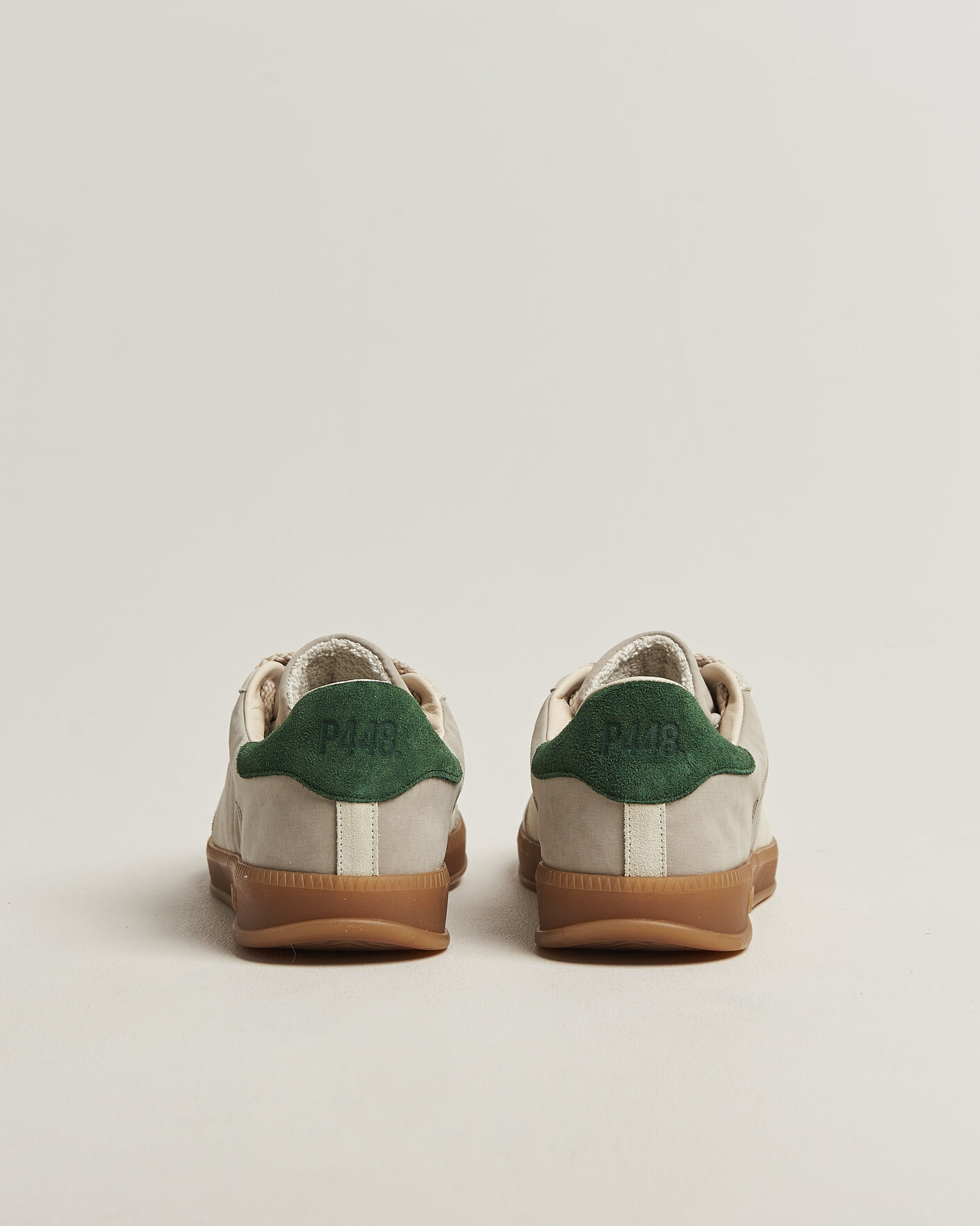 Hombres | Zapatillas | P448 | Monza Suede Sneaker Beige/White