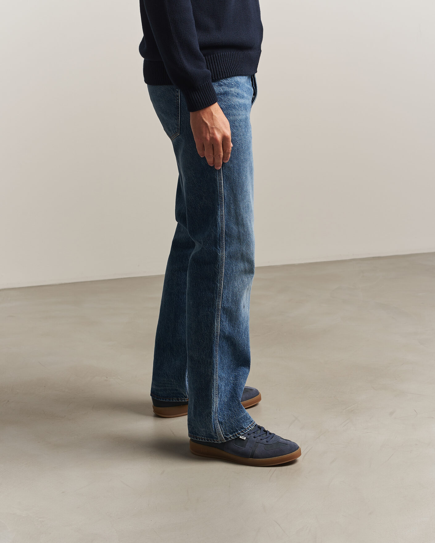 Hombres | Zapatillas | P448 | Monza Suede Sneaker Total Blue