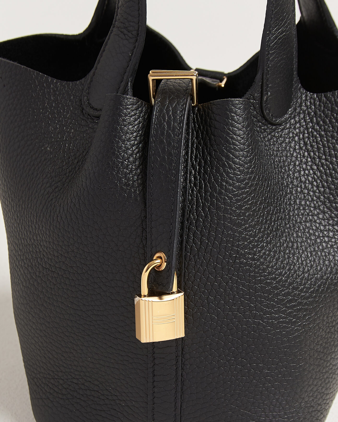 Hombres | Pre-Owned & Vintage Bags | Hermès Pre-Owned | Picotin Lock 18 Black