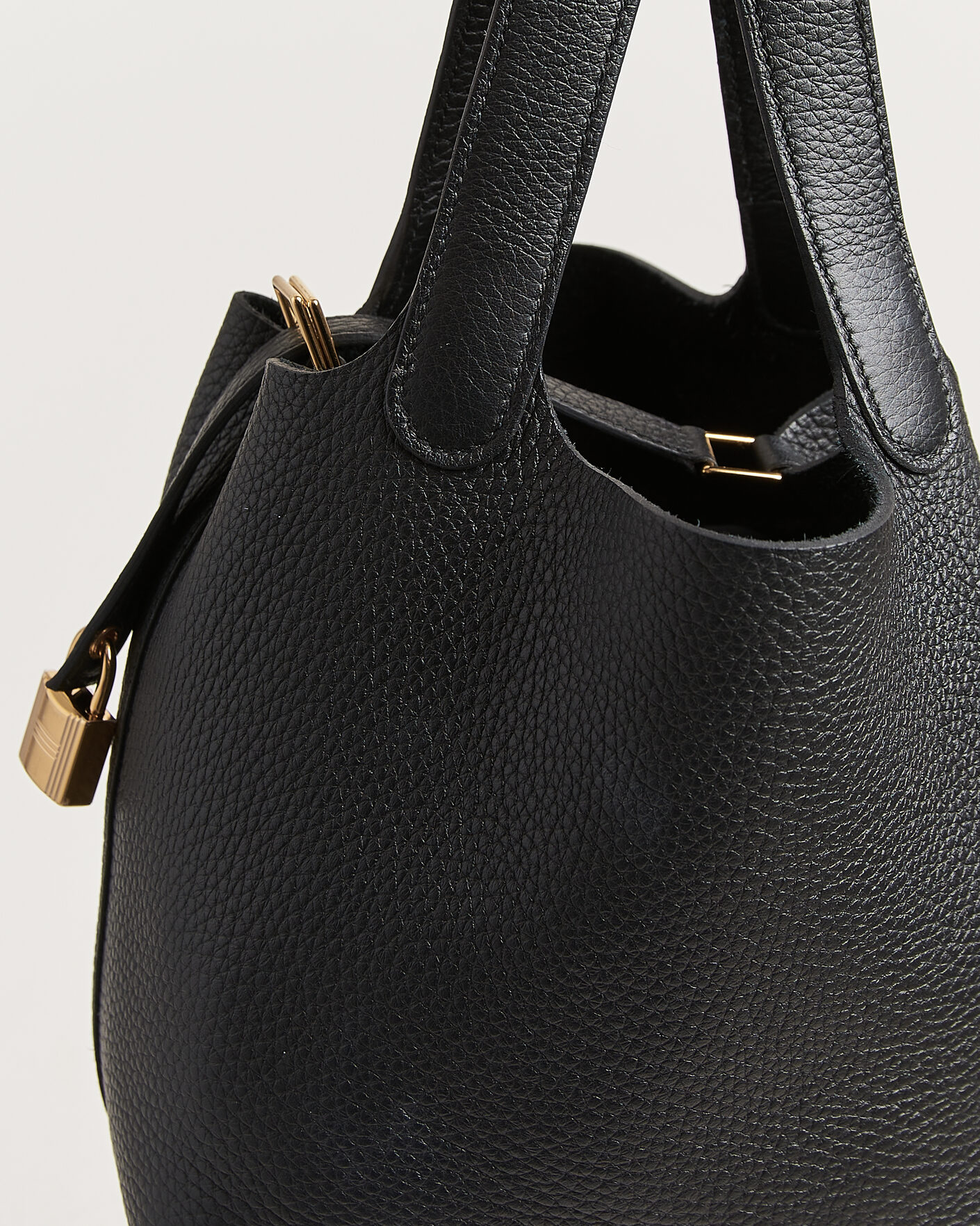 Hombres | Pre-Owned & Vintage Bags | Hermès Pre-Owned | Picotin Lock 18 Black