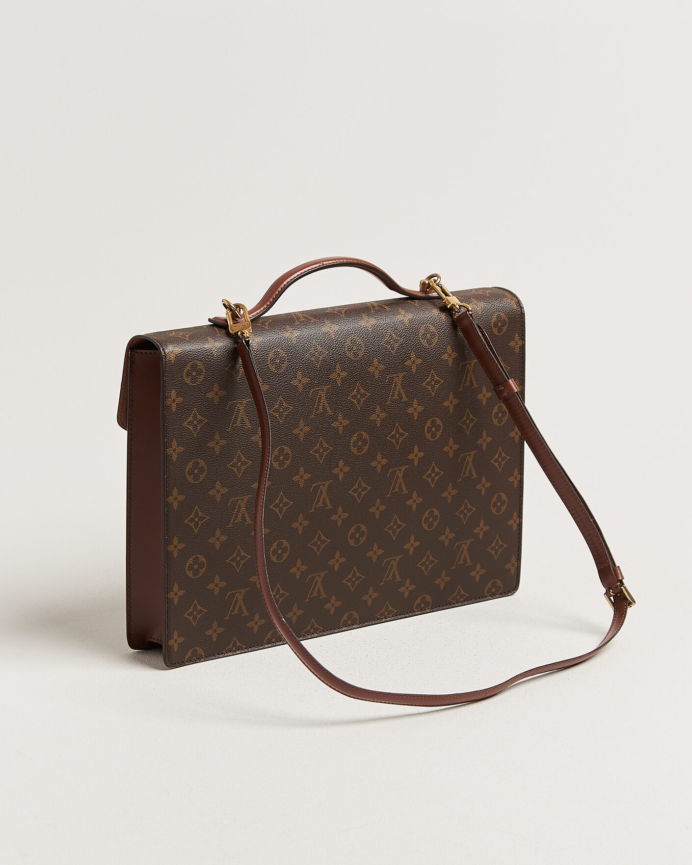 Hombres | Pre-Owned & Vintage Bags | Louis Vuitton Pre-Owned | Porte Document Bandouliére Monogram