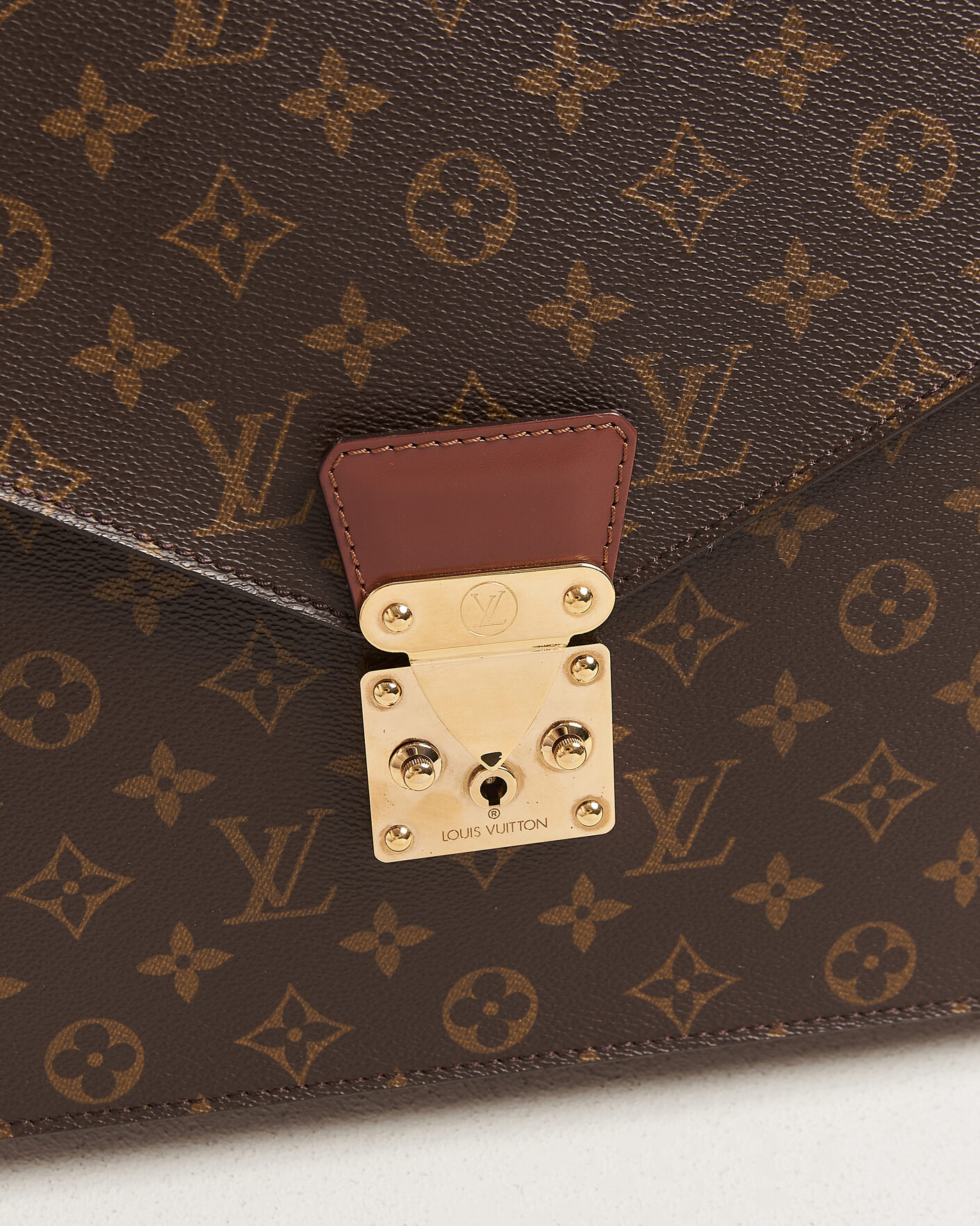 Hombres | Pre-Owned & Vintage Bags | Louis Vuitton Pre-Owned | Porte Document Bandouliére Monogram