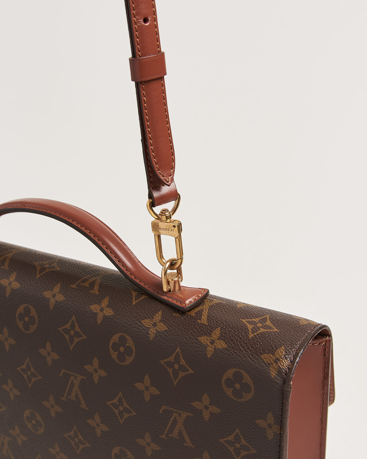 Hombres | Pre-Owned & Vintage Bags | Louis Vuitton Pre-Owned | Porte Document Bandouliére Monogram