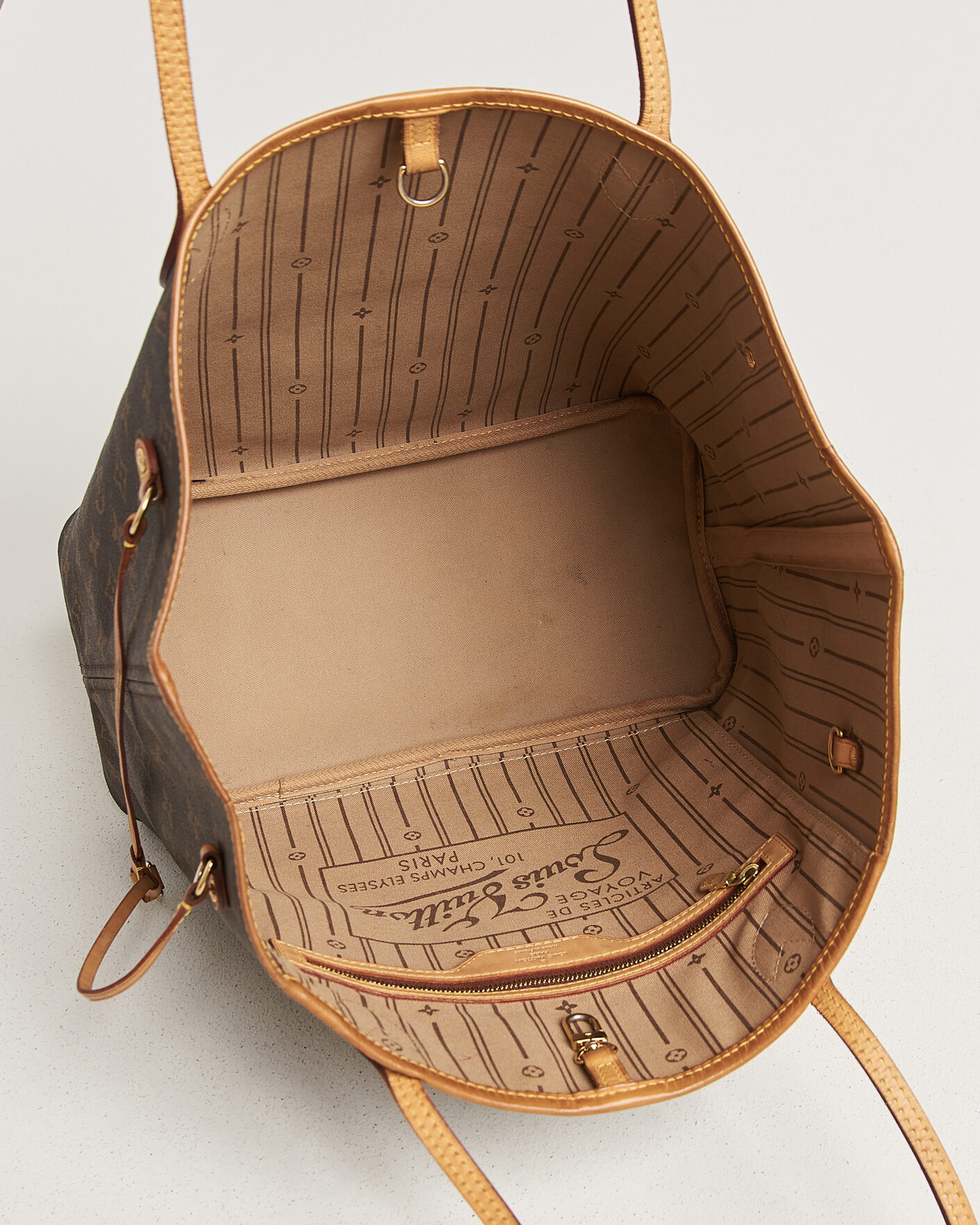 Hombres | Pre-Owned & Vintage Bags | Louis Vuitton Pre-Owned | Neverfull MM Monogram