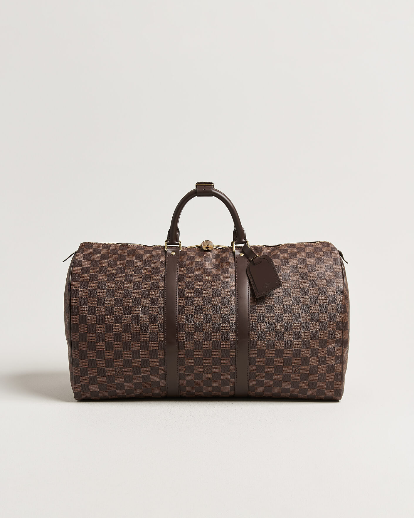 Hombres | Pre-Owned & Vintage Bags | Louis Vuitton Pre-Owned | Keepall 50 Damier Ebene