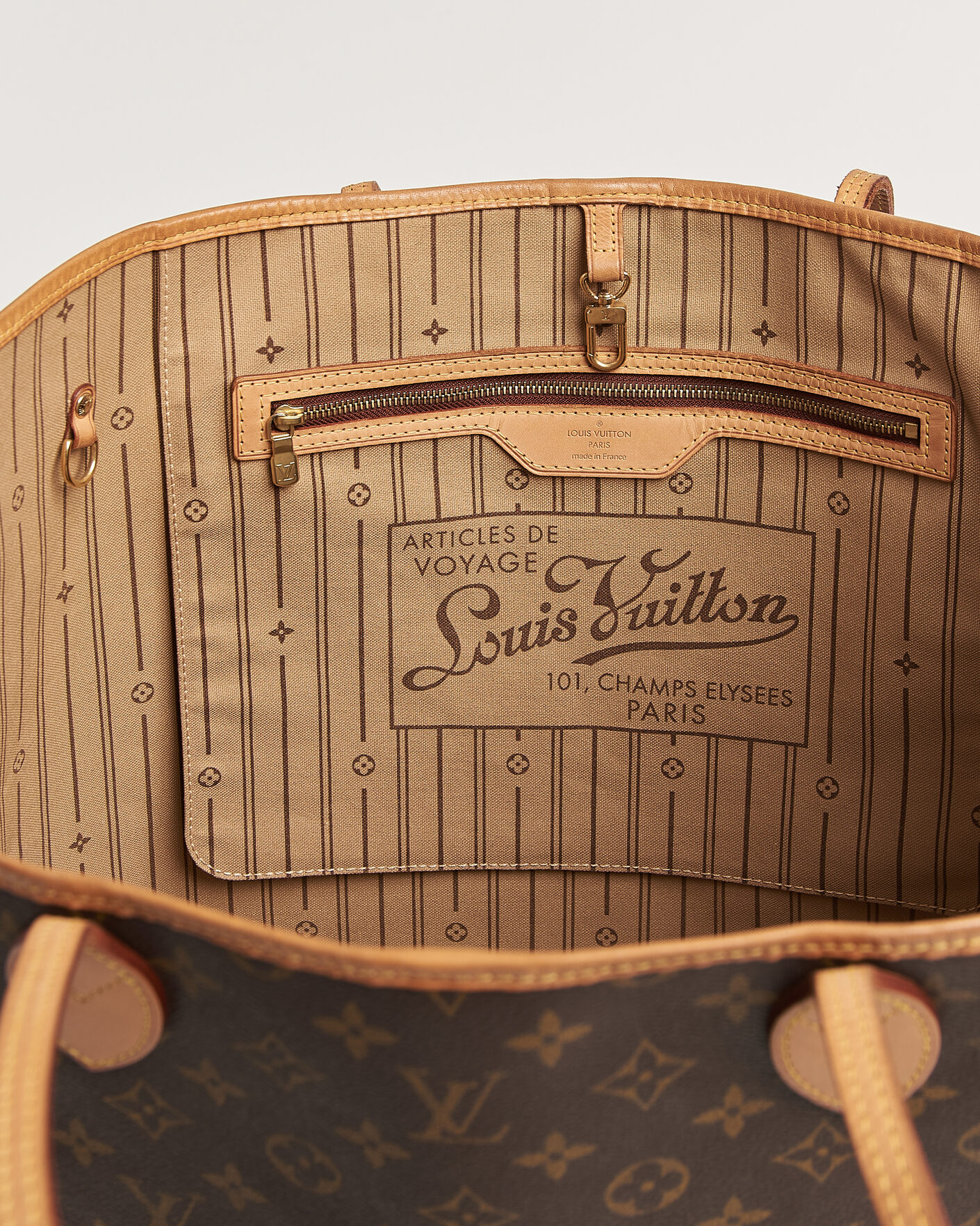 Hombres | Pre-Owned & Vintage Bags | Louis Vuitton Pre-Owned | Neverfull GM Monogram