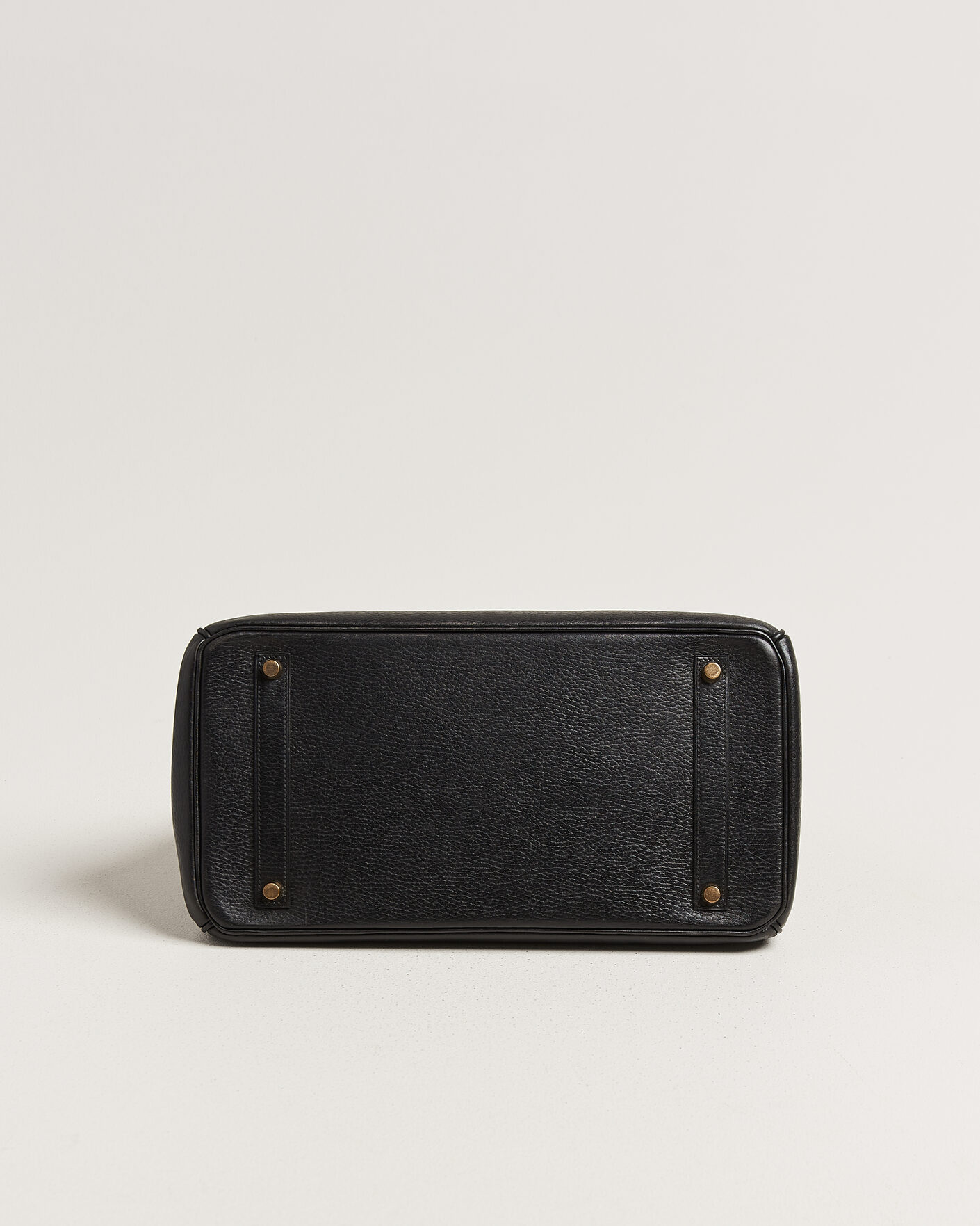 Hombres | Pre-Owned & Vintage Bags | Hermès Pre-Owned | Birkin 35 Retourné Ardennes Leather Black