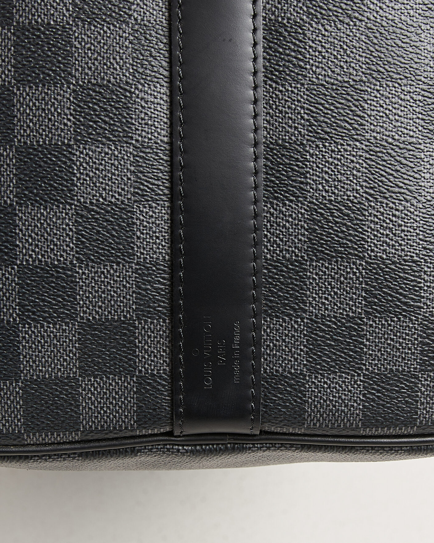 Hombres | Pre-Owned & Vintage Bags | Louis Vuitton Pre-Owned | Keepall 45 Bandouliére Damier graphite