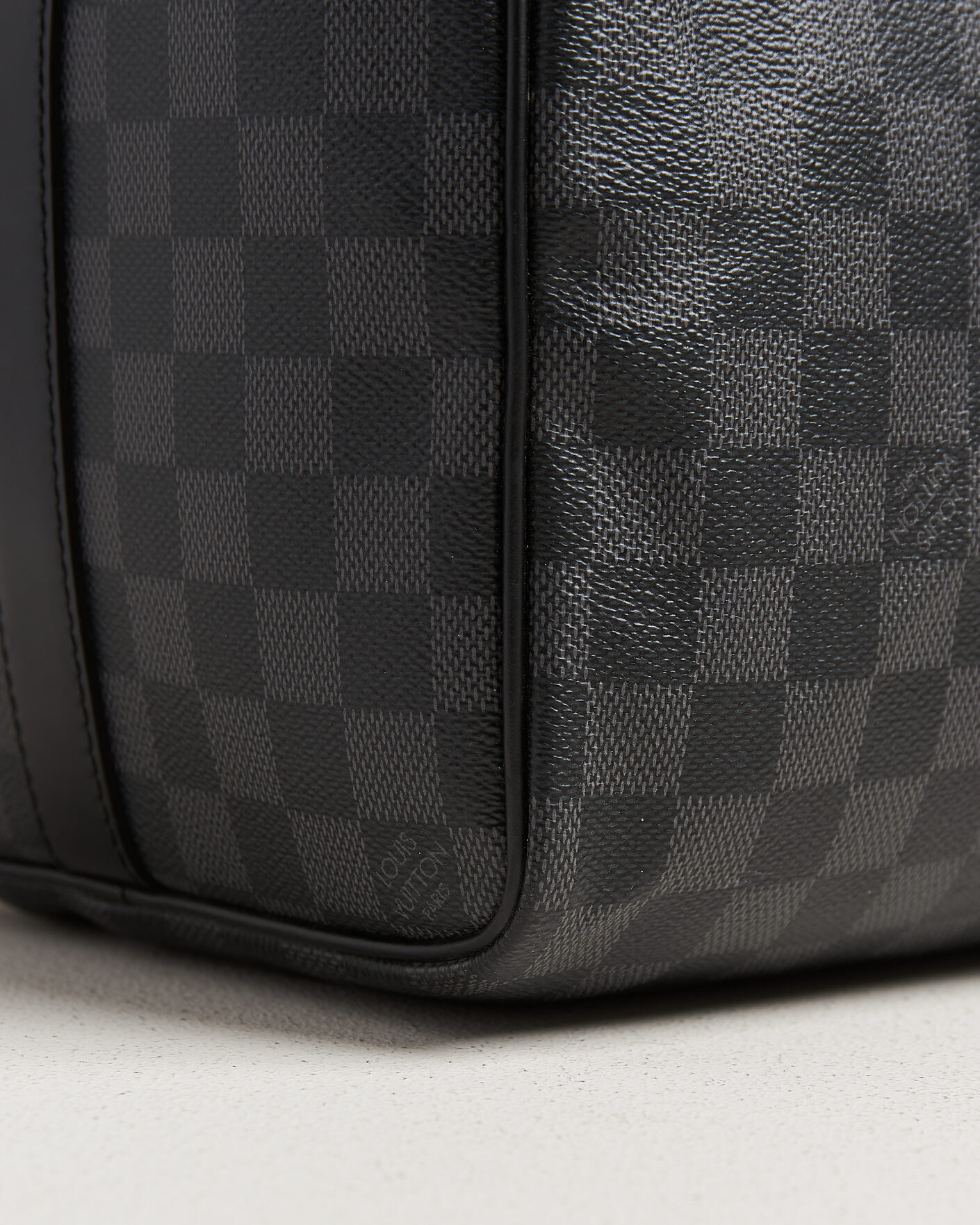 Hombres | Pre-Owned & Vintage Bags | Louis Vuitton Pre-Owned | Keepall 45 Bandouliére Damier graphite