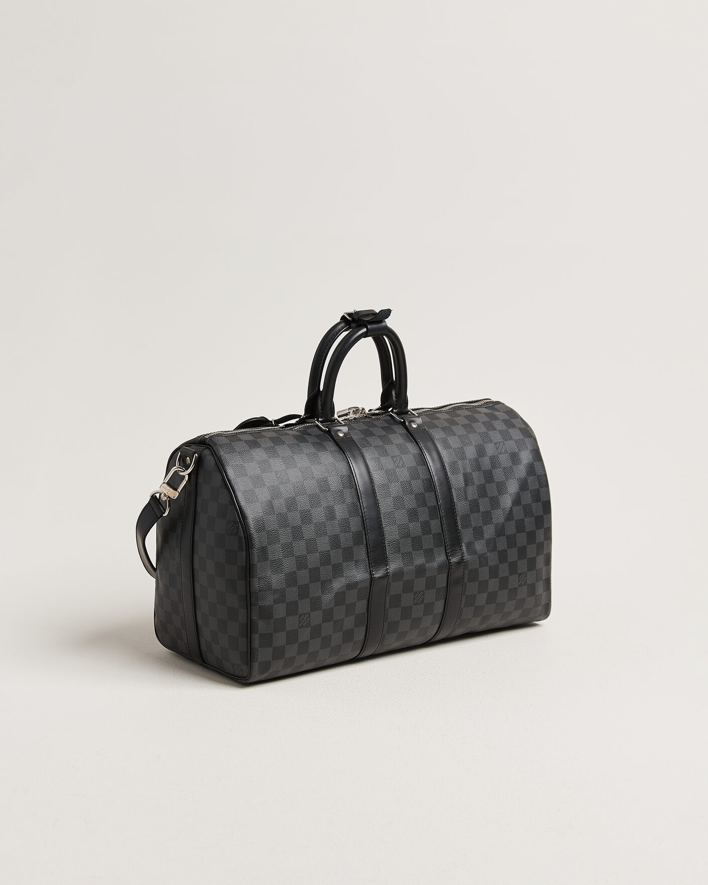Hombres | Pre-Owned & Vintage Bags | Louis Vuitton Pre-Owned | Keepall 45 Bandouliére Damier graphite