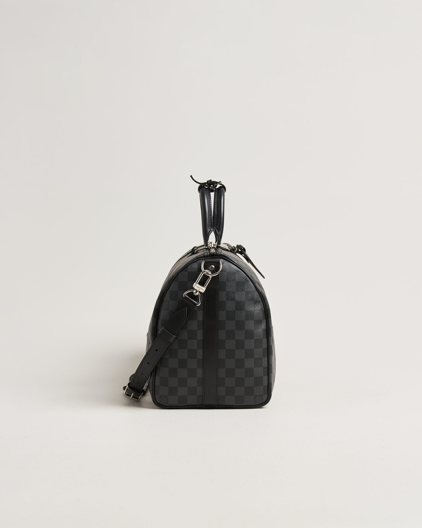 Hombres | Pre-Owned & Vintage Bags | Louis Vuitton Pre-Owned | Keepall 45 Bandouliére Damier graphite