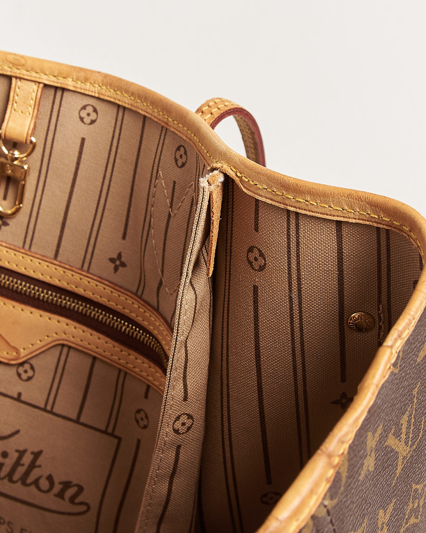 Hombres | Pre-Owned & Vintage Bags | Louis Vuitton Pre-Owned | Neverfull GM Monogram
