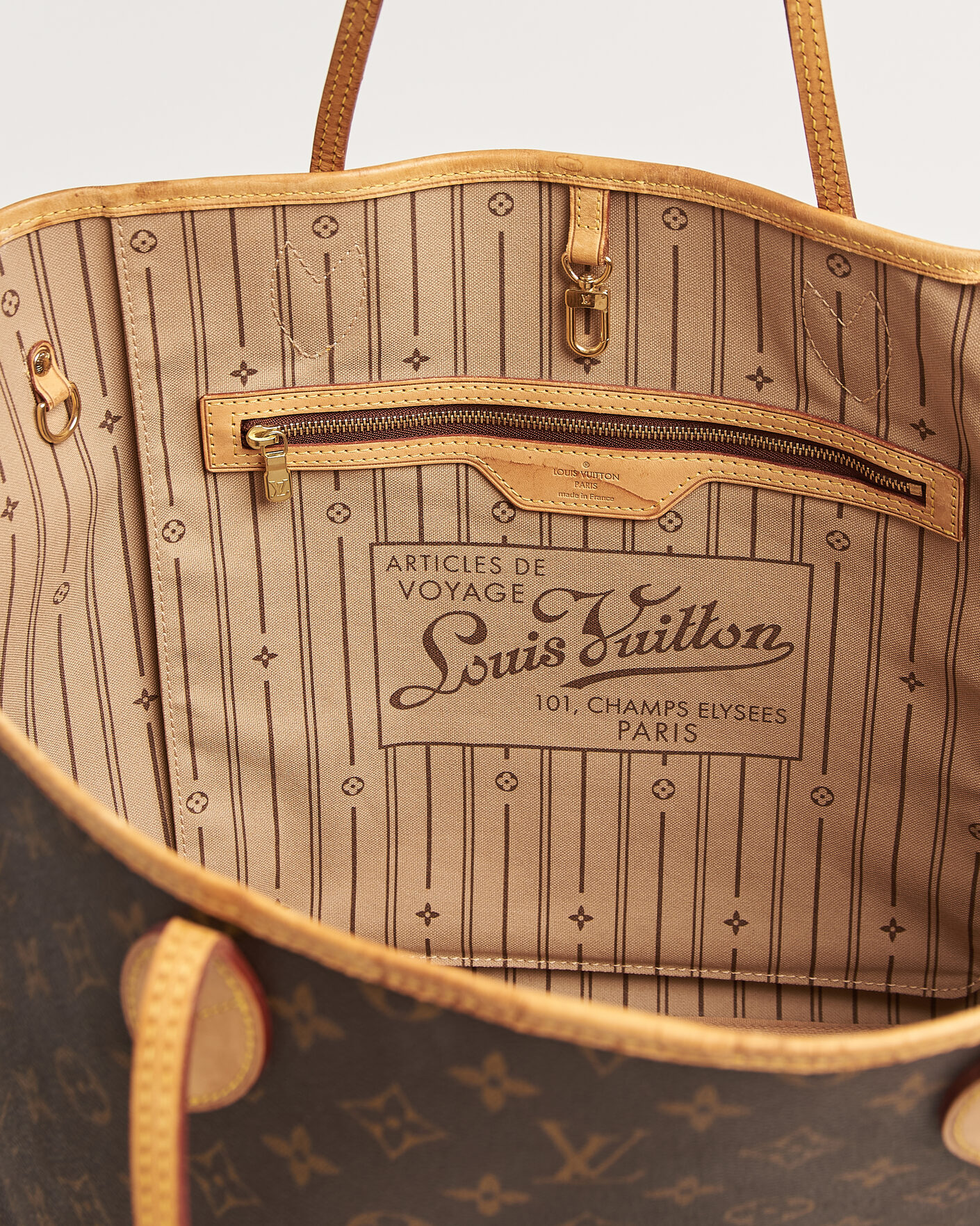 Hombres | Pre-Owned & Vintage Bags | Louis Vuitton Pre-Owned | Neverfull GM Monogram