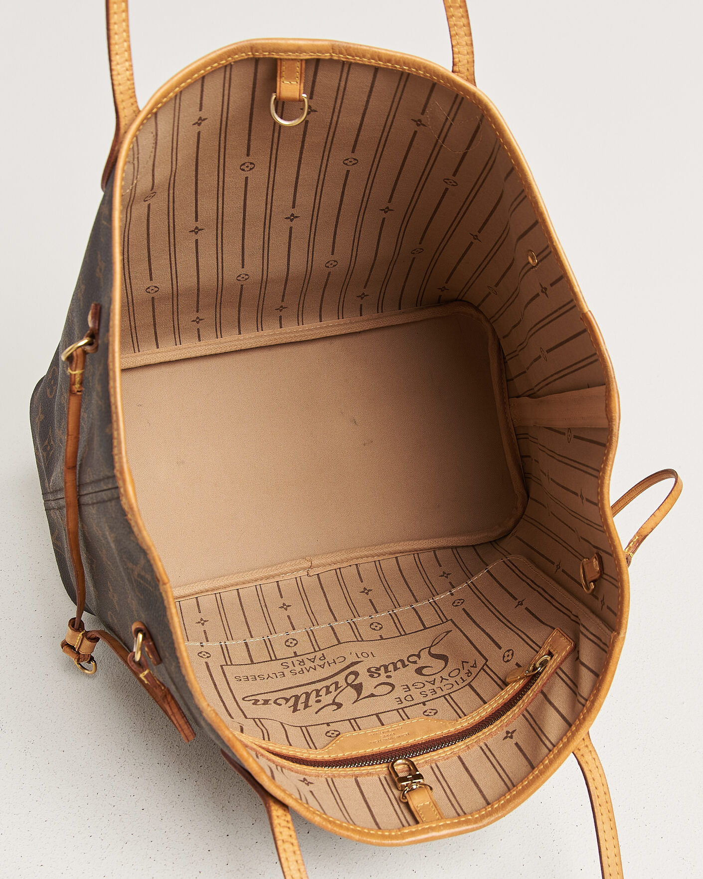 Hombres | Pre-Owned & Vintage Bags | Louis Vuitton Pre-Owned | Neverfull MM Monogram