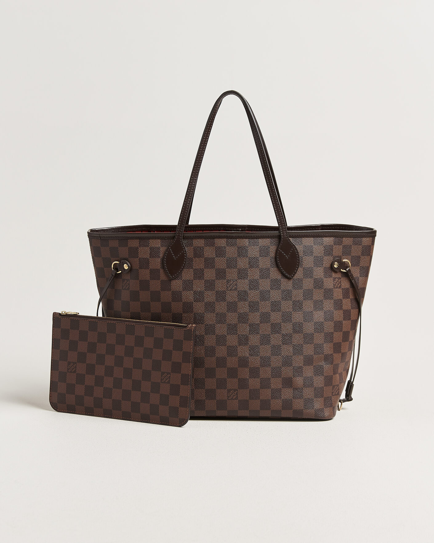 Hombres | Pre-Owned & Vintage Bags | Louis Vuitton Pre-Owned | Neverfull MM Damier Ebene