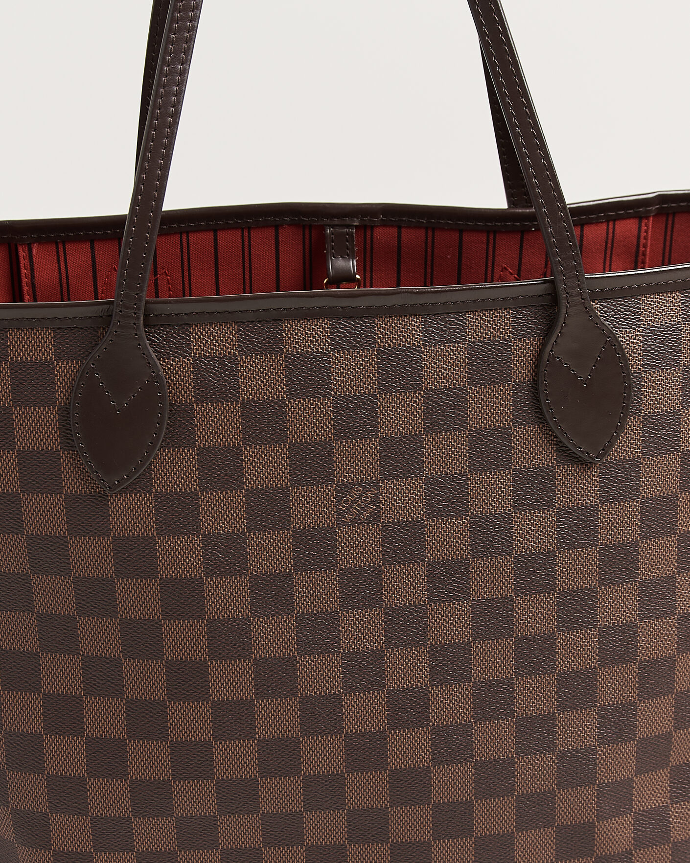 Hombres | Pre-Owned & Vintage Bags | Louis Vuitton Pre-Owned | Neverfull MM Damier Ebene