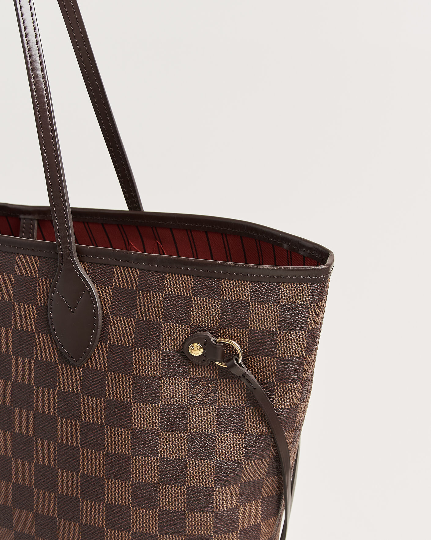 Hombres | Pre-Owned & Vintage Bags | Louis Vuitton Pre-Owned | Neverfull MM Damier Ebene