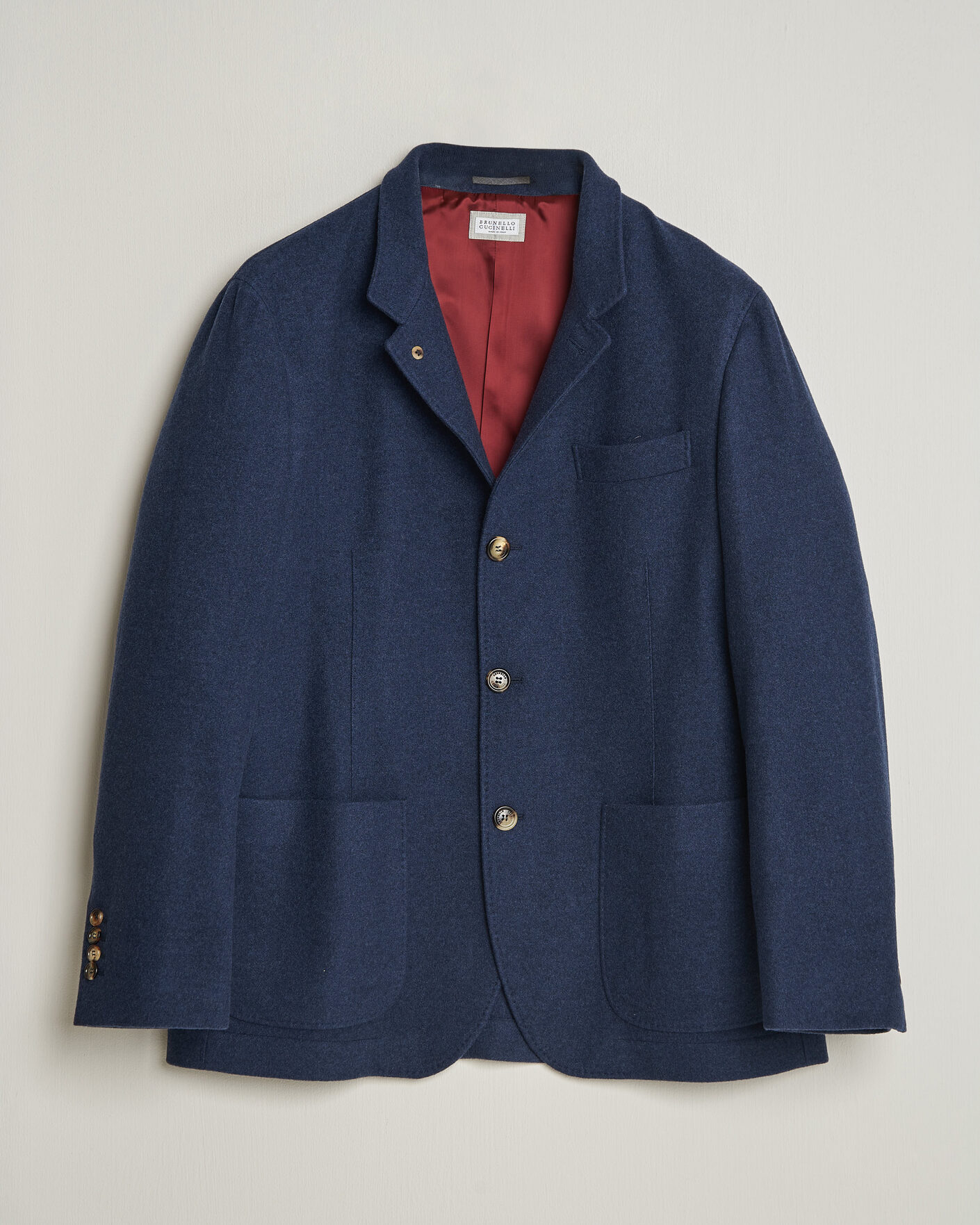 Hombres | Abrigos y chaquetas | Brunello Cucinelli | Cashmere City Jacket Navy