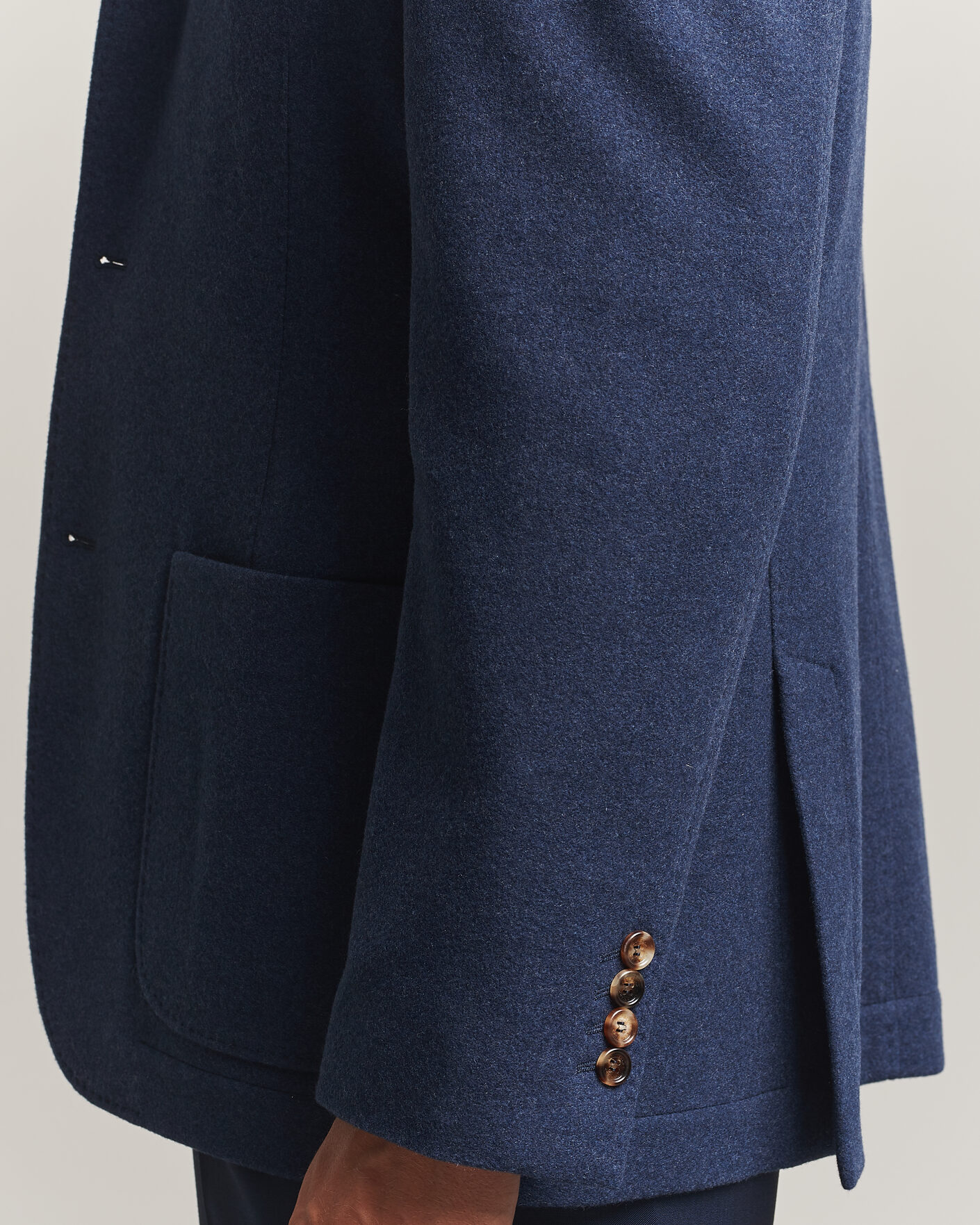 Hombres | Abrigos y chaquetas | Brunello Cucinelli | Cashmere City Jacket Navy