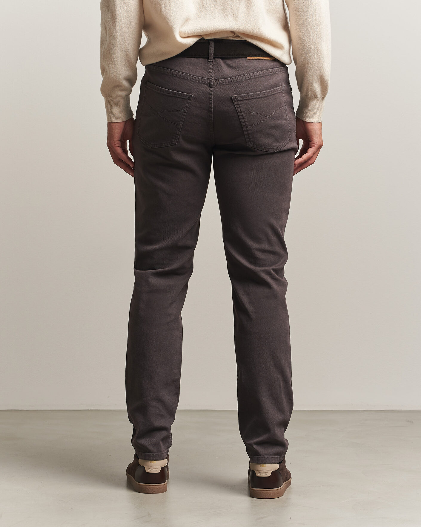Hombres | Pantalones | Brunello Cucinelli | Slim Fit Bull Denim Pants Dark Brown