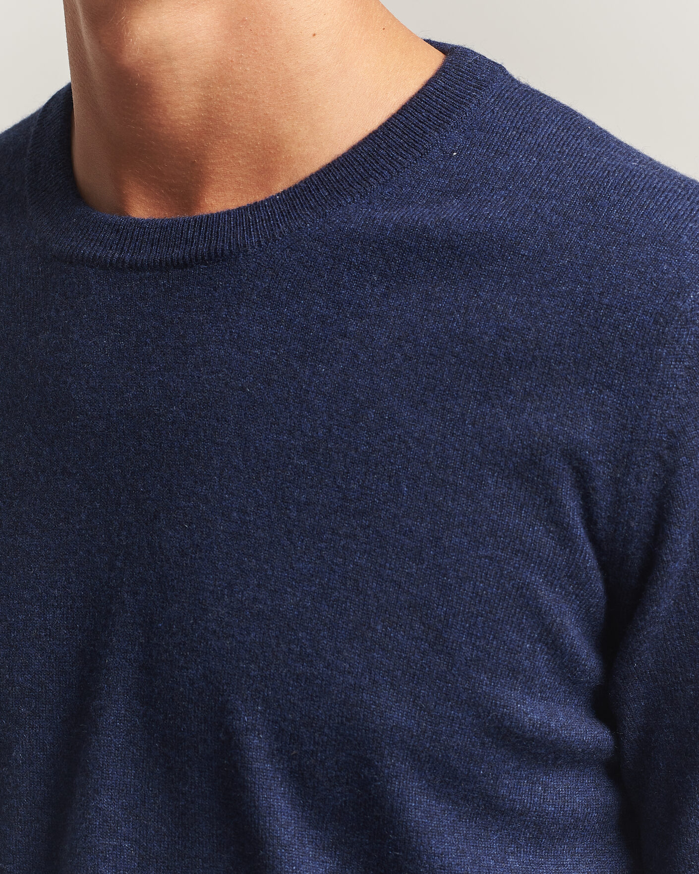 Hombres | Jerséis y prendas de punto | Brunello Cucinelli | 2 Ply Cashmere Pullover Marine