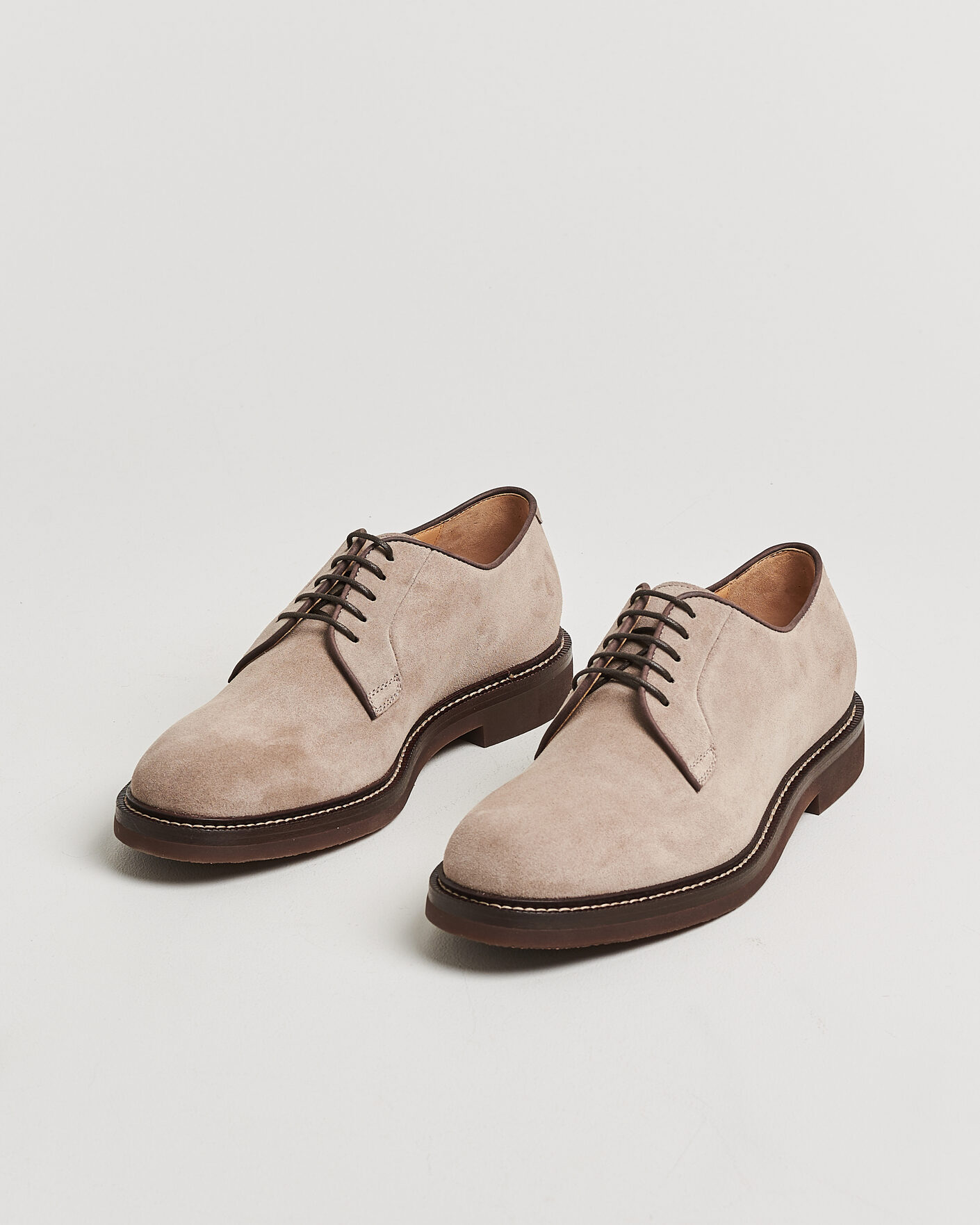Hombres | Zapatos derby | Brunello Cucinelli | Plain Toe Derby Sand