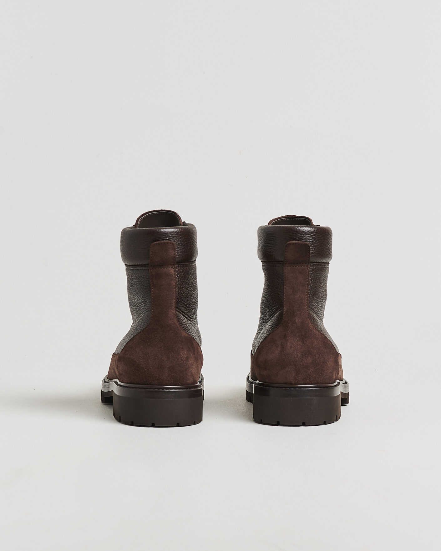 Hombres | Botas | Brunello Cucinelli | Lace Up Boots Dark Brown