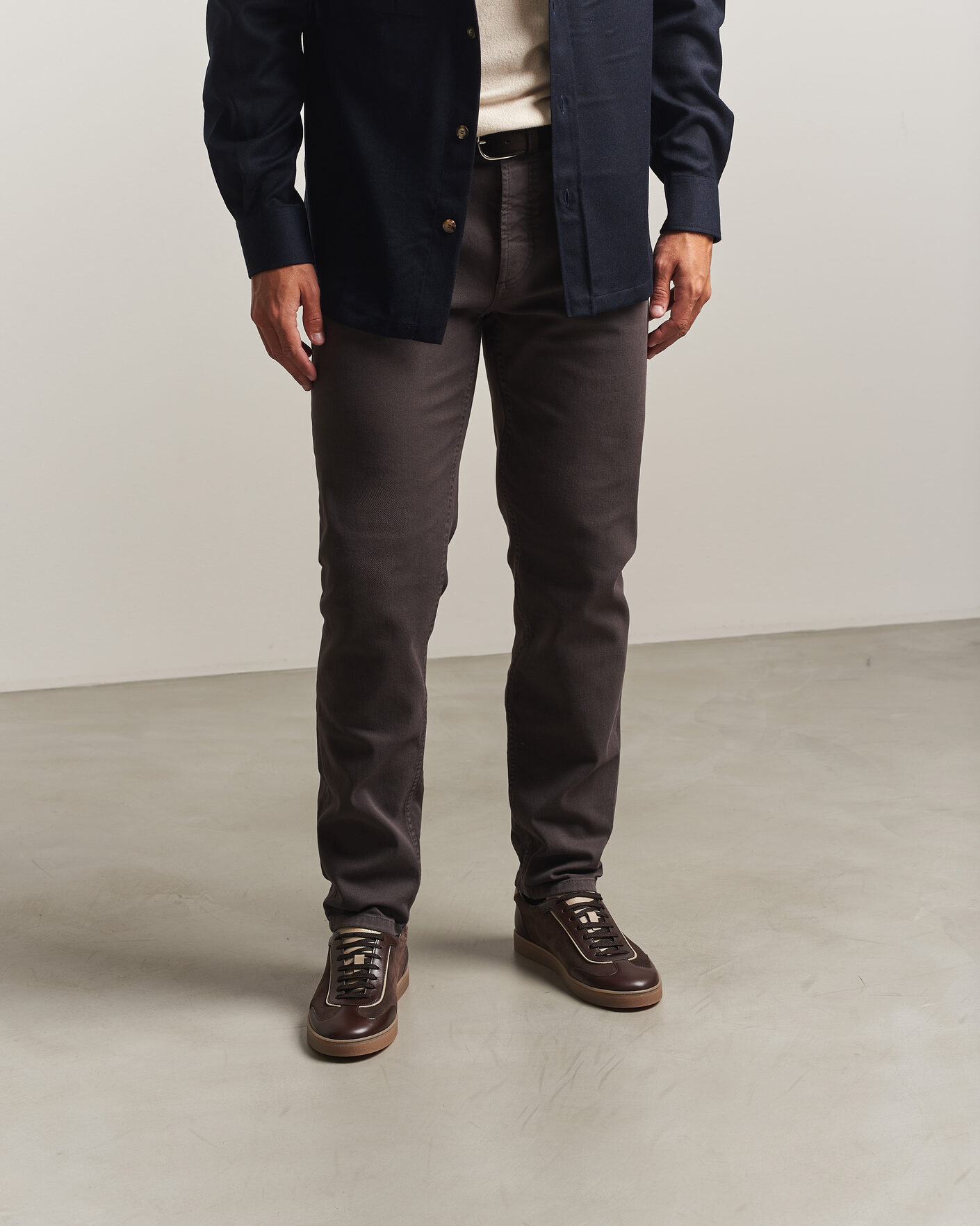 Hombres | Zapatillas | Brunello Cucinelli | Classic Sneakers Dark Brown