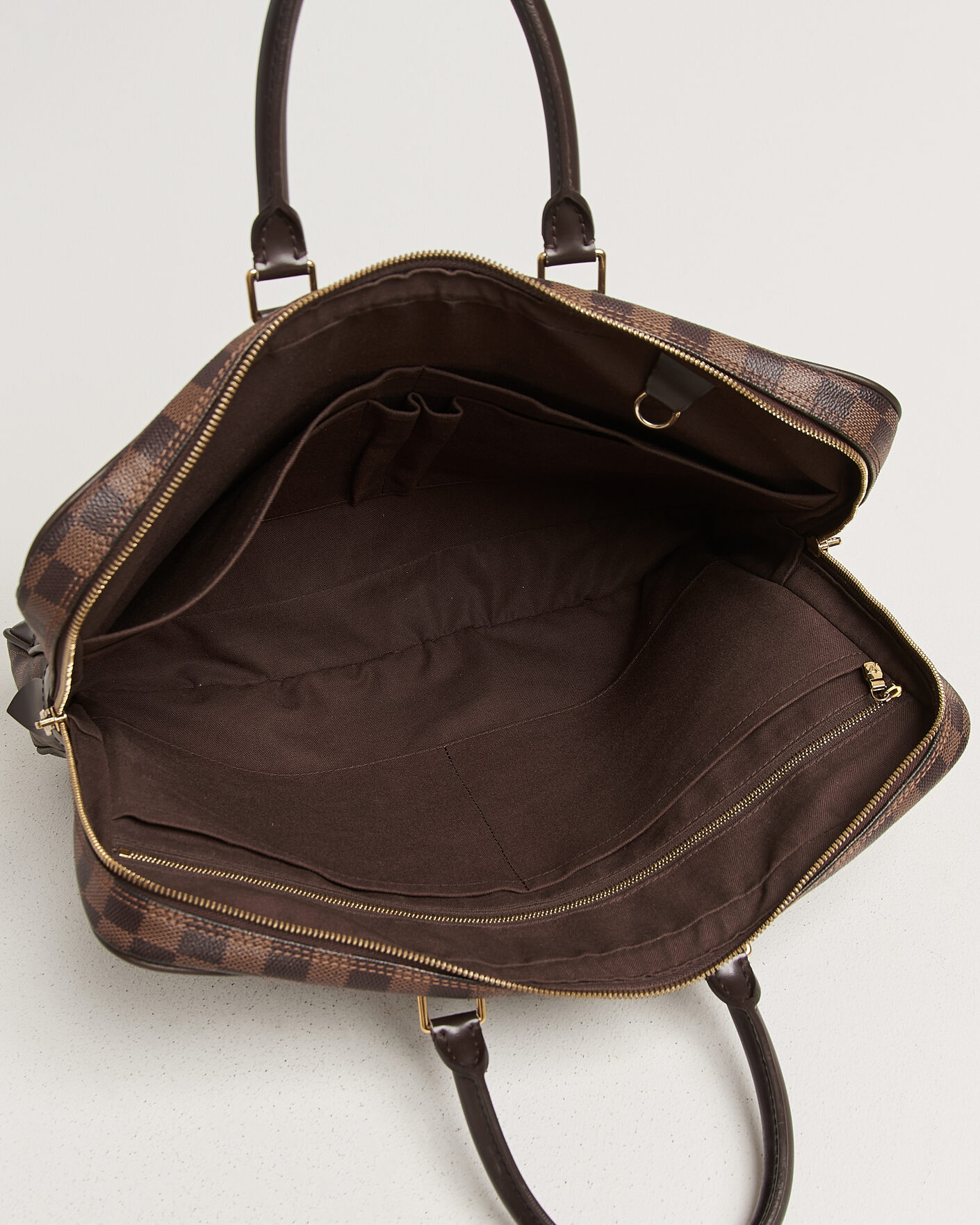 Hombres | Pre-Owned & Vintage Bags | Louis Vuitton Pre-Owned | Porte Documents Voyage Damier Ebene