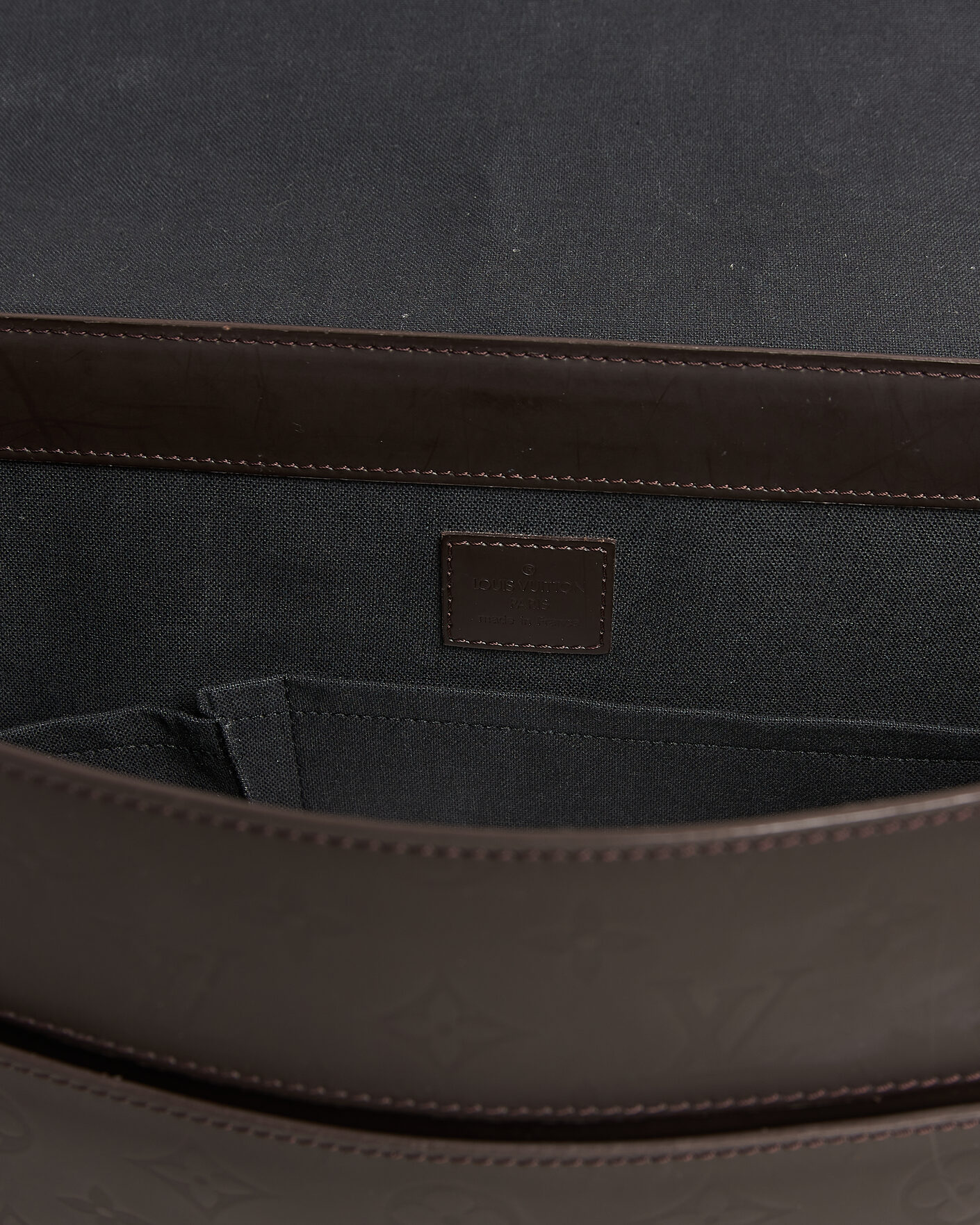 Hombres | Pre-Owned & Vintage Bags | Louis Vuitton Pre-Owned | Messenger Bag Monogram Glace Bobby Brown