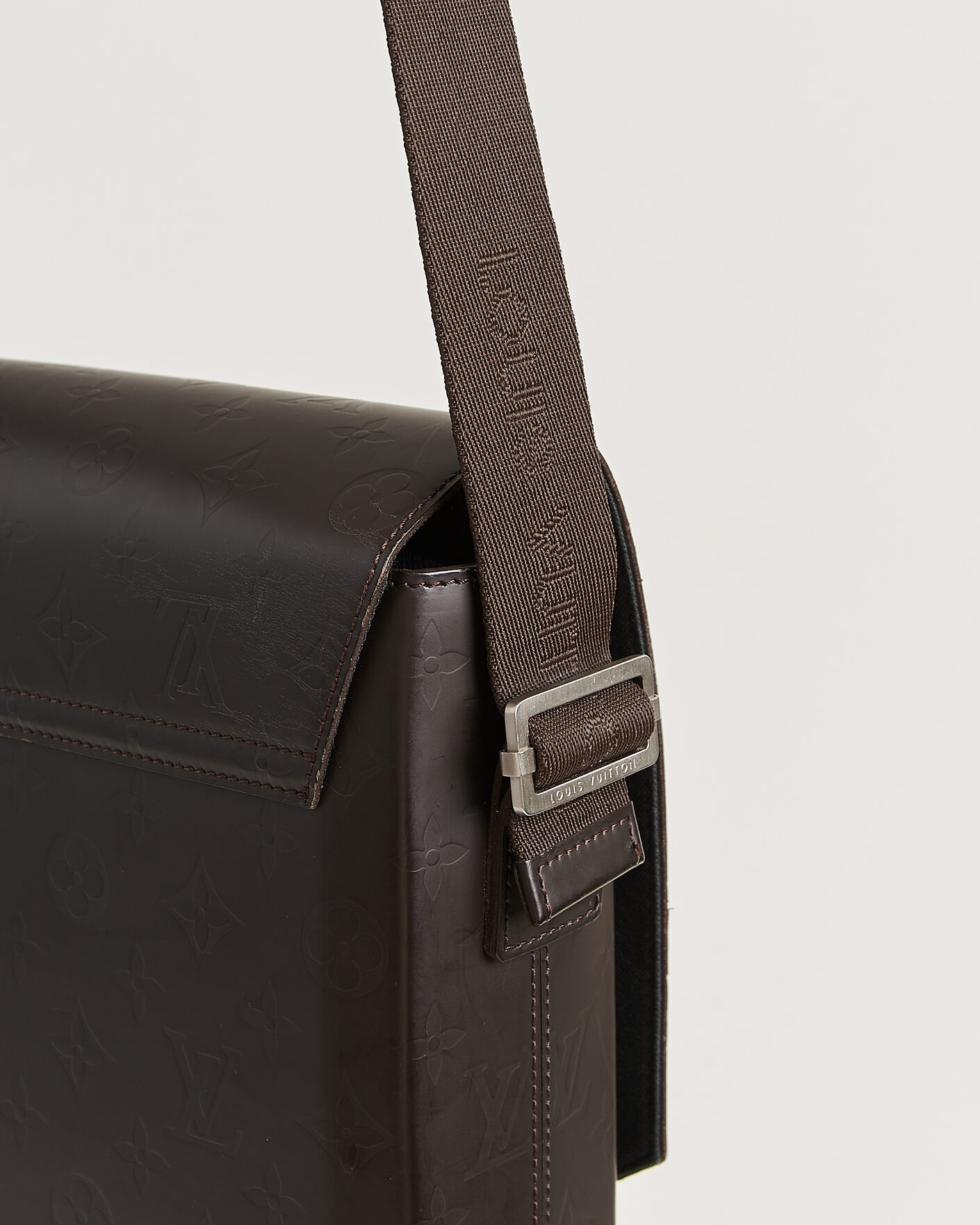 Hombres | Pre-Owned & Vintage Bags | Louis Vuitton Pre-Owned | Messenger Bag Monogram Glace Bobby Brown
