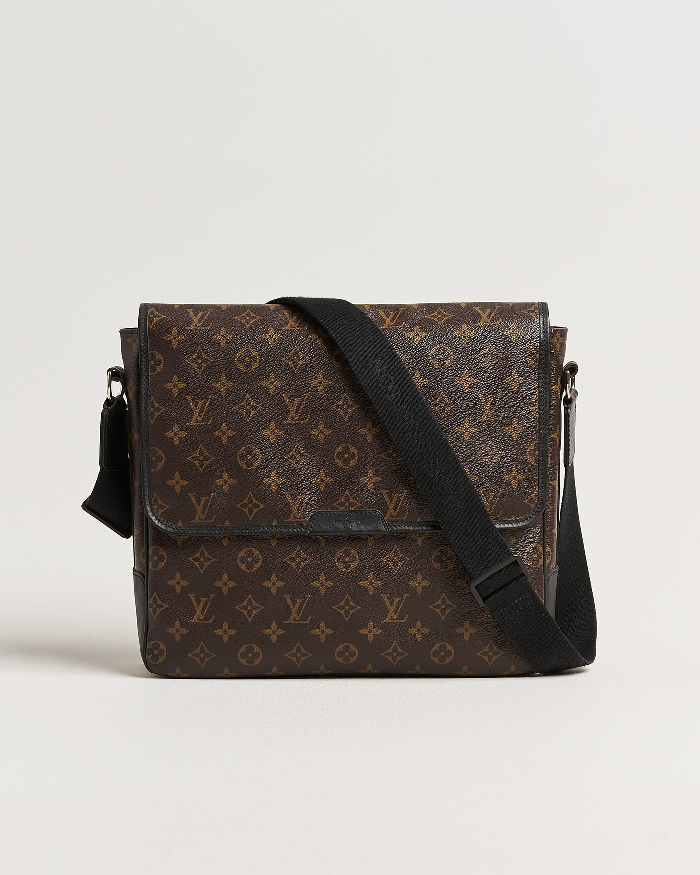 Hombres | Pre-Owned & Vintage Bags | Louis Vuitton Pre-Owned | Abbesses Messenger Bag Monogram Macassar