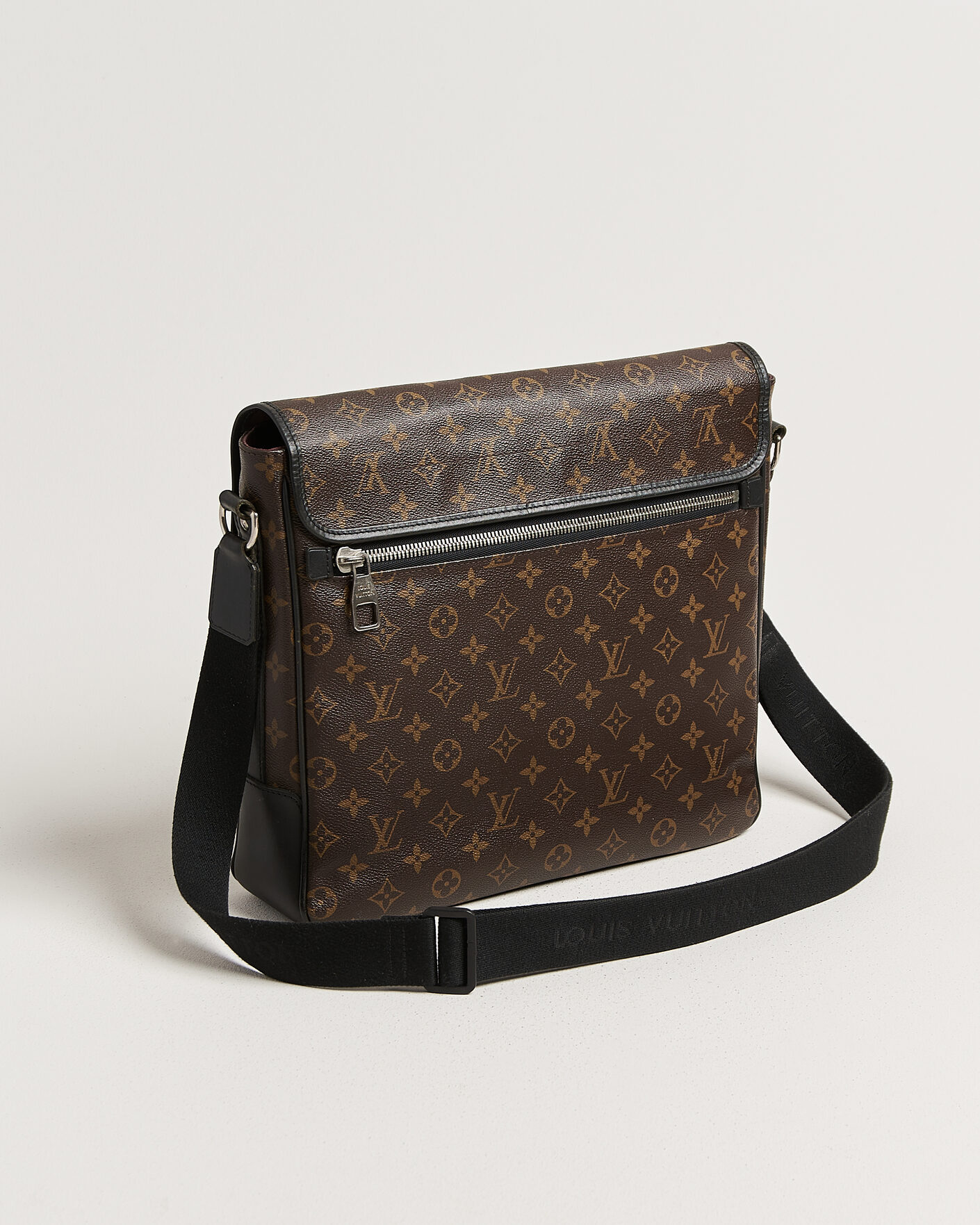 Hombres | Pre-Owned & Vintage Bags | Louis Vuitton Pre-Owned | Abbesses Messenger Bag Monogram Macassar