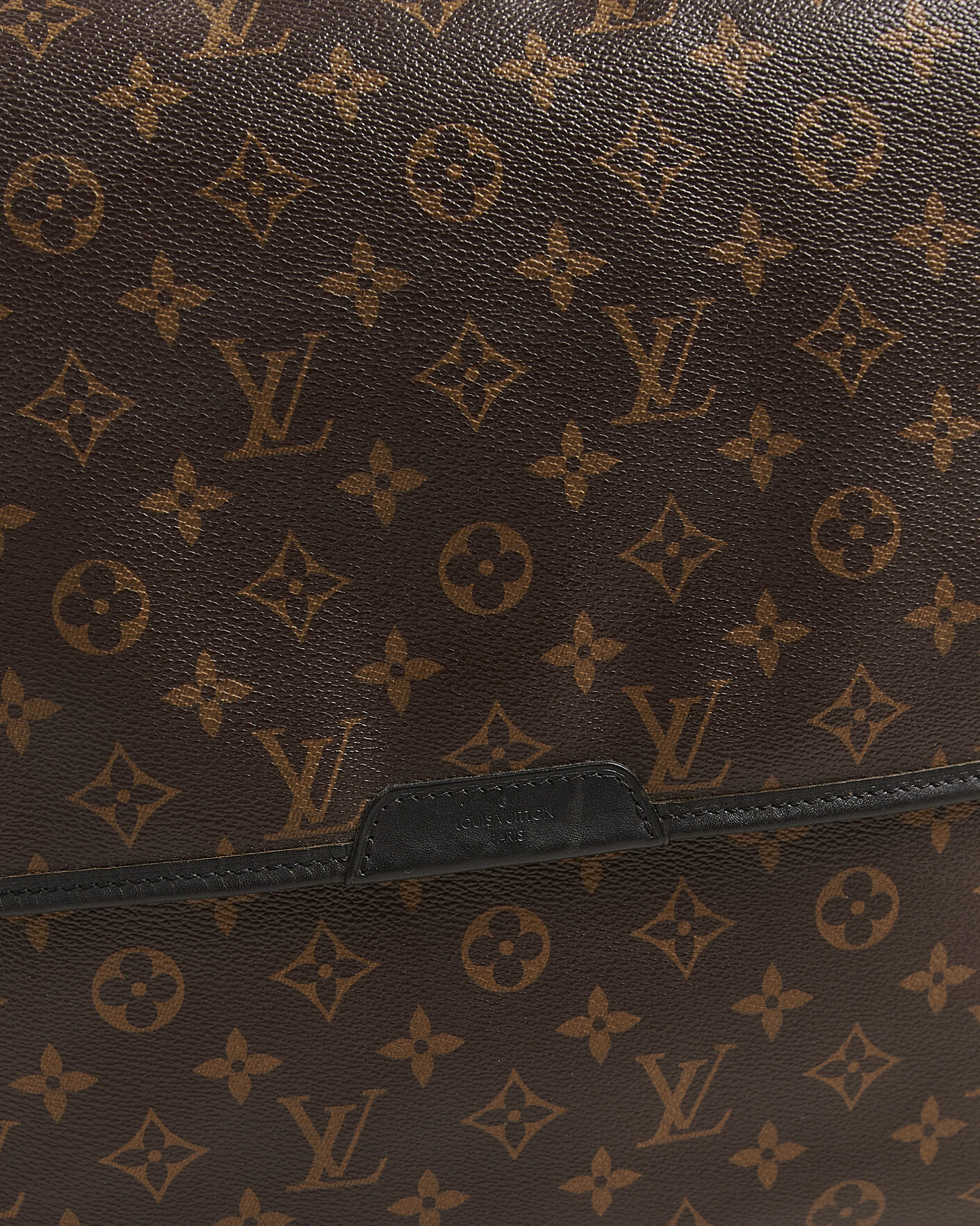 Hombres | Pre-Owned & Vintage Bags | Louis Vuitton Pre-Owned | Abbesses Messenger Bag Monogram Macassar