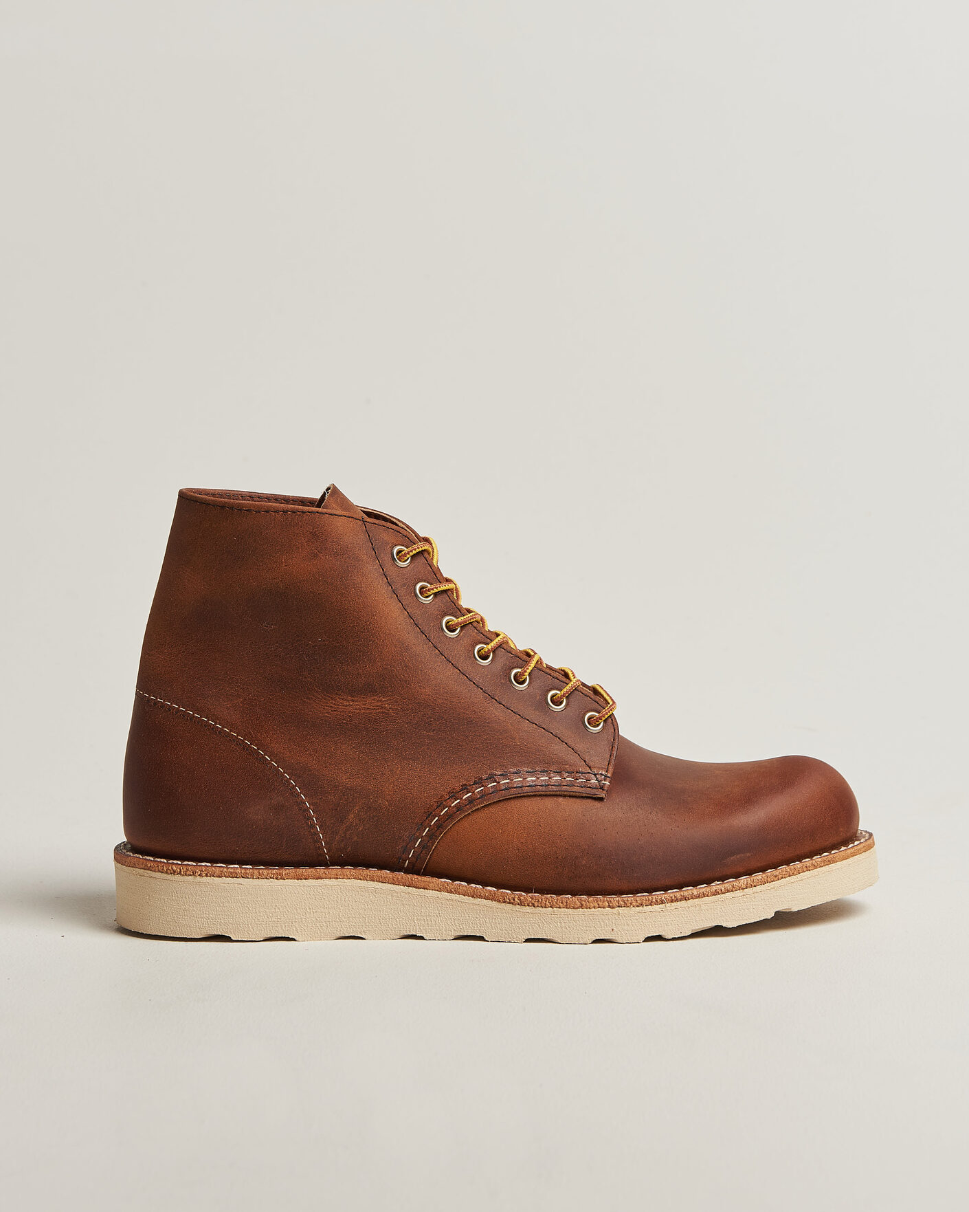 Hombres | Botas | Red Wing Shoes | Round Toe Boot Copper Rough/Though Leather