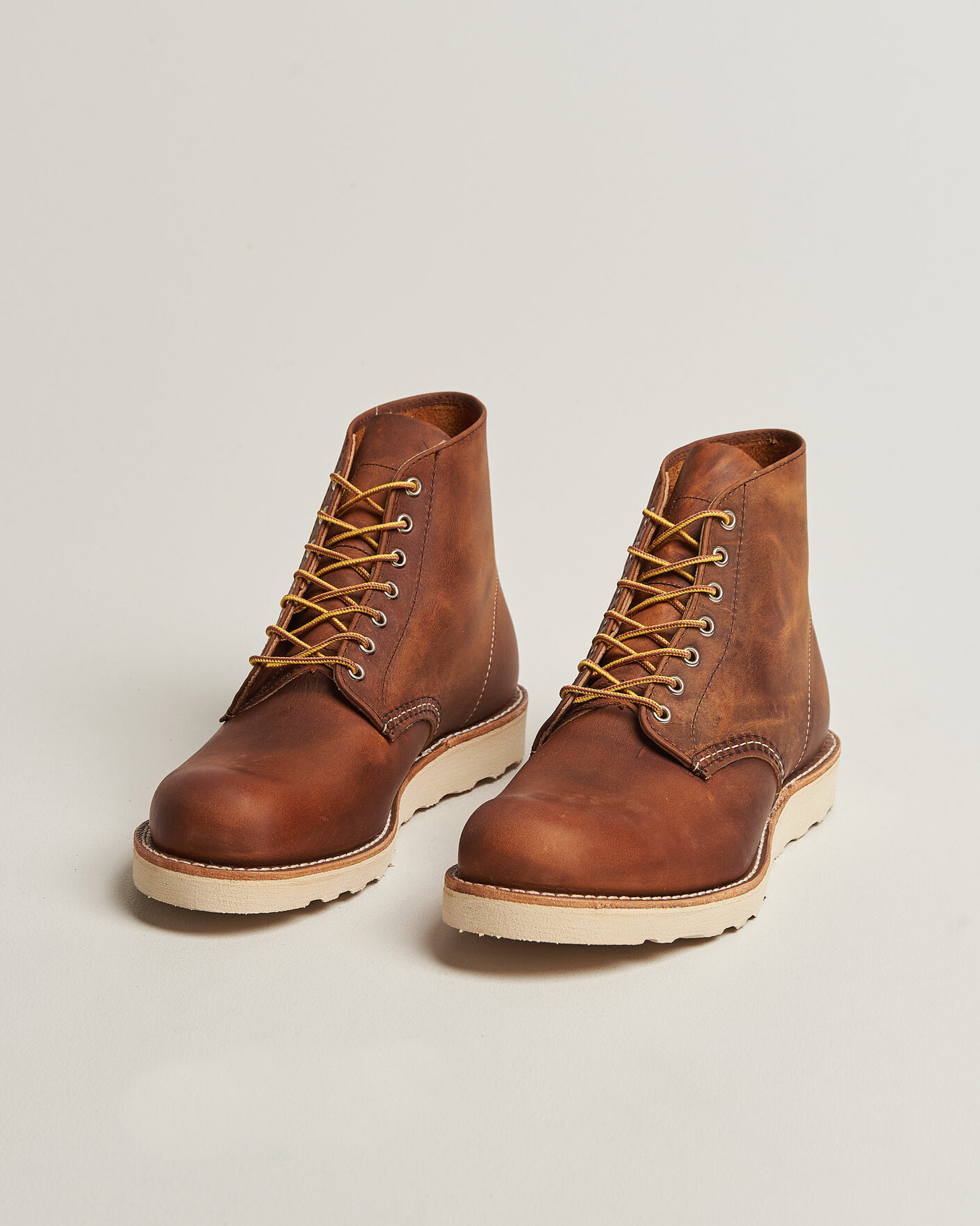 Hombres | Botas | Red Wing Shoes | Round Toe Boot Copper Rough/Though Leather