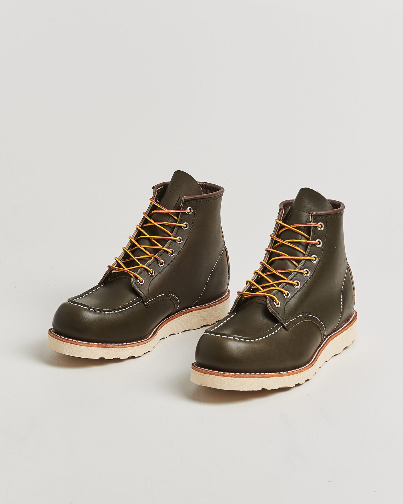 Hombres | Botas | Red Wing Shoes | Moc Toe Boot Alpine Green Portage
