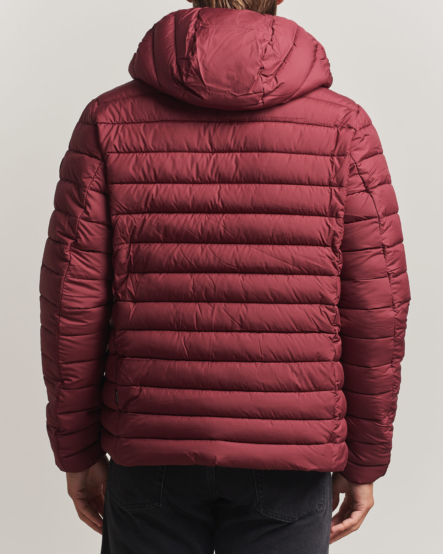 Hombres | Abrigos y chaquetas | Save The Duck | Juncus Matt Lightweight Hood Jacket Wine Red