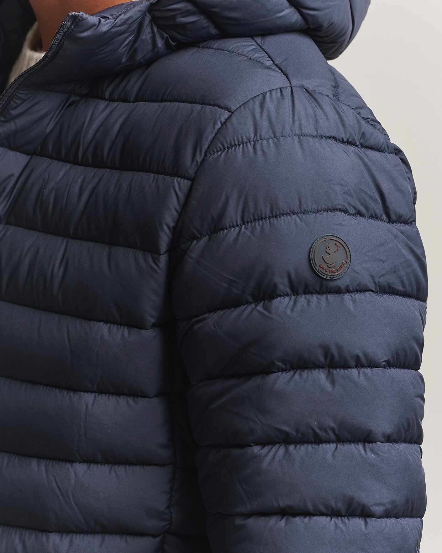 Hombres | Abrigos y chaquetas | Save The Duck | Juncus Matt Lightweight Hood Jacket Blue Black