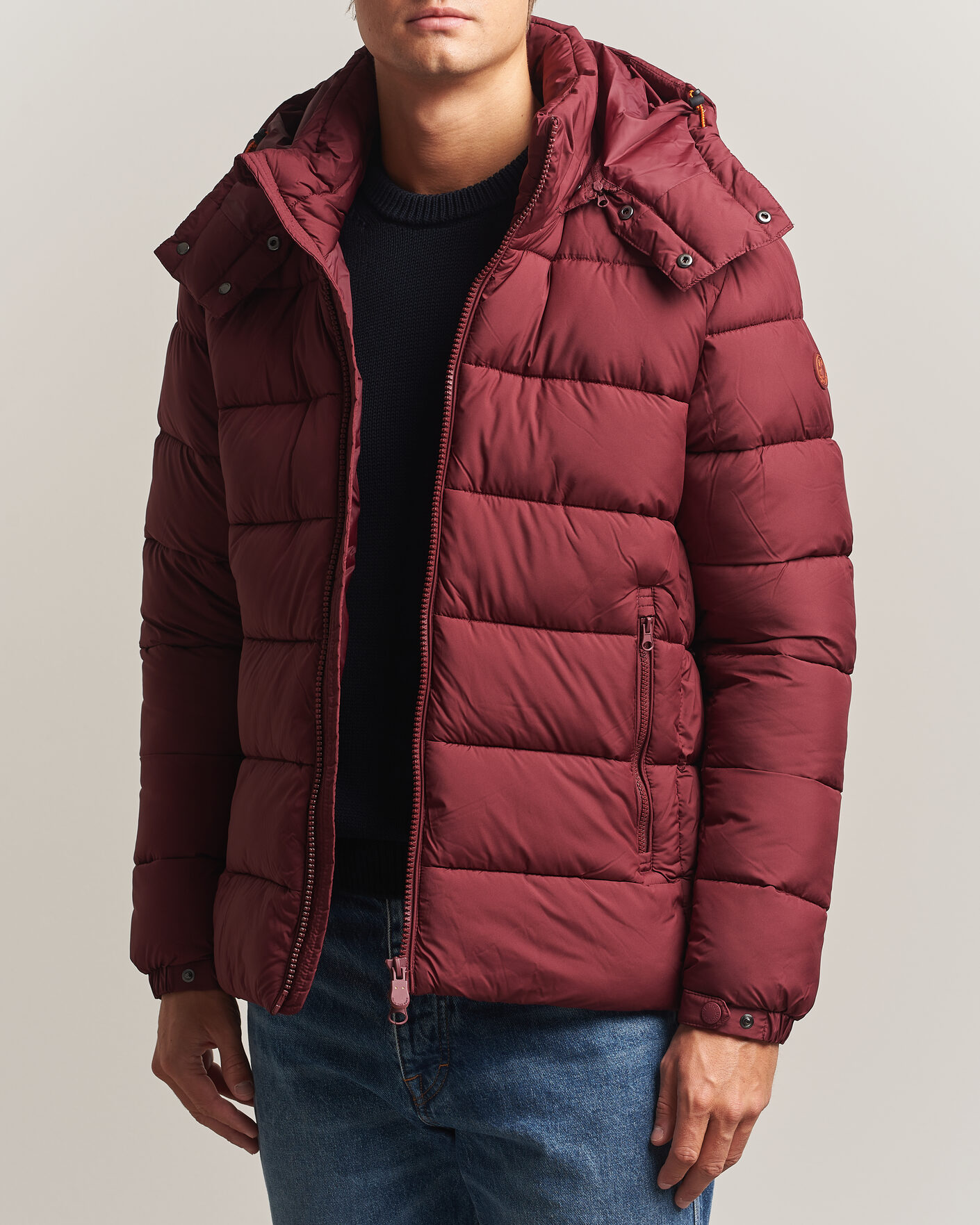 Hombres | Abrigos y chaquetas | Save The Duck | Boris Matt Padded Puffer Wine Red