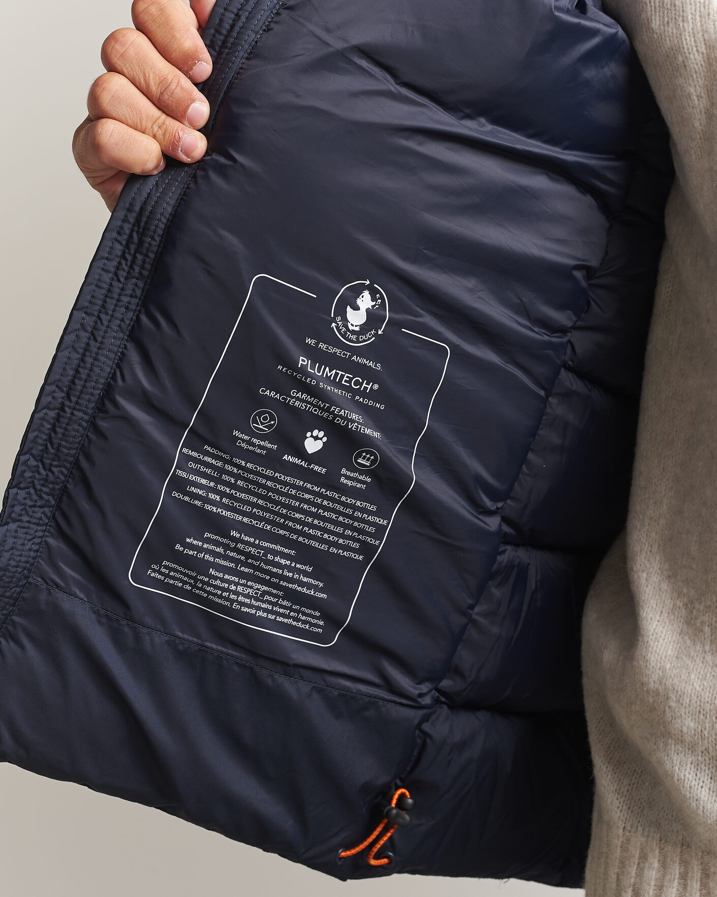 Hombres | Abrigos y chaquetas | Save The Duck | Boris Matt Padded Puffer Blue Black